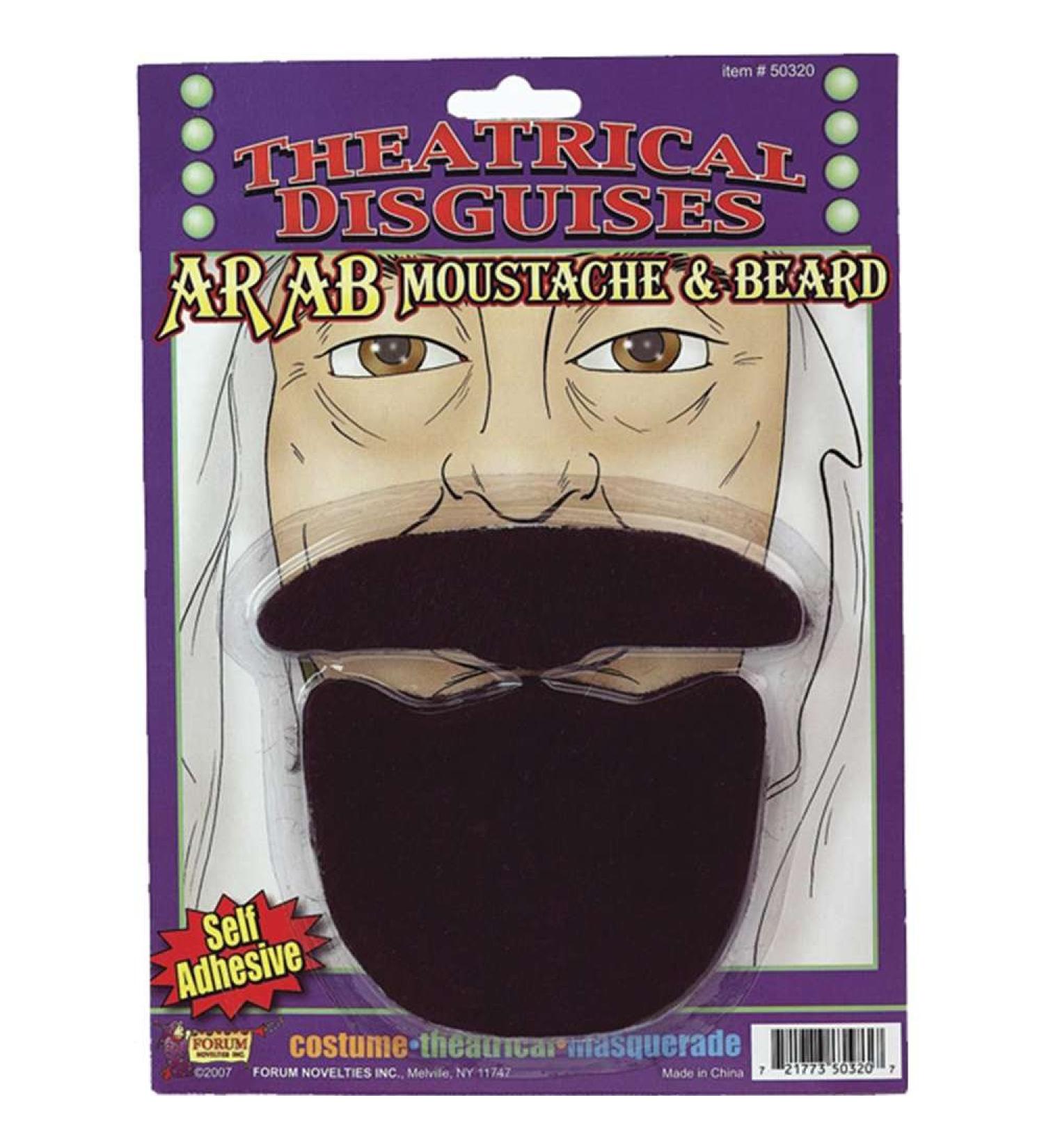 Forum Novelties Arab Sheik Beard & Moustache