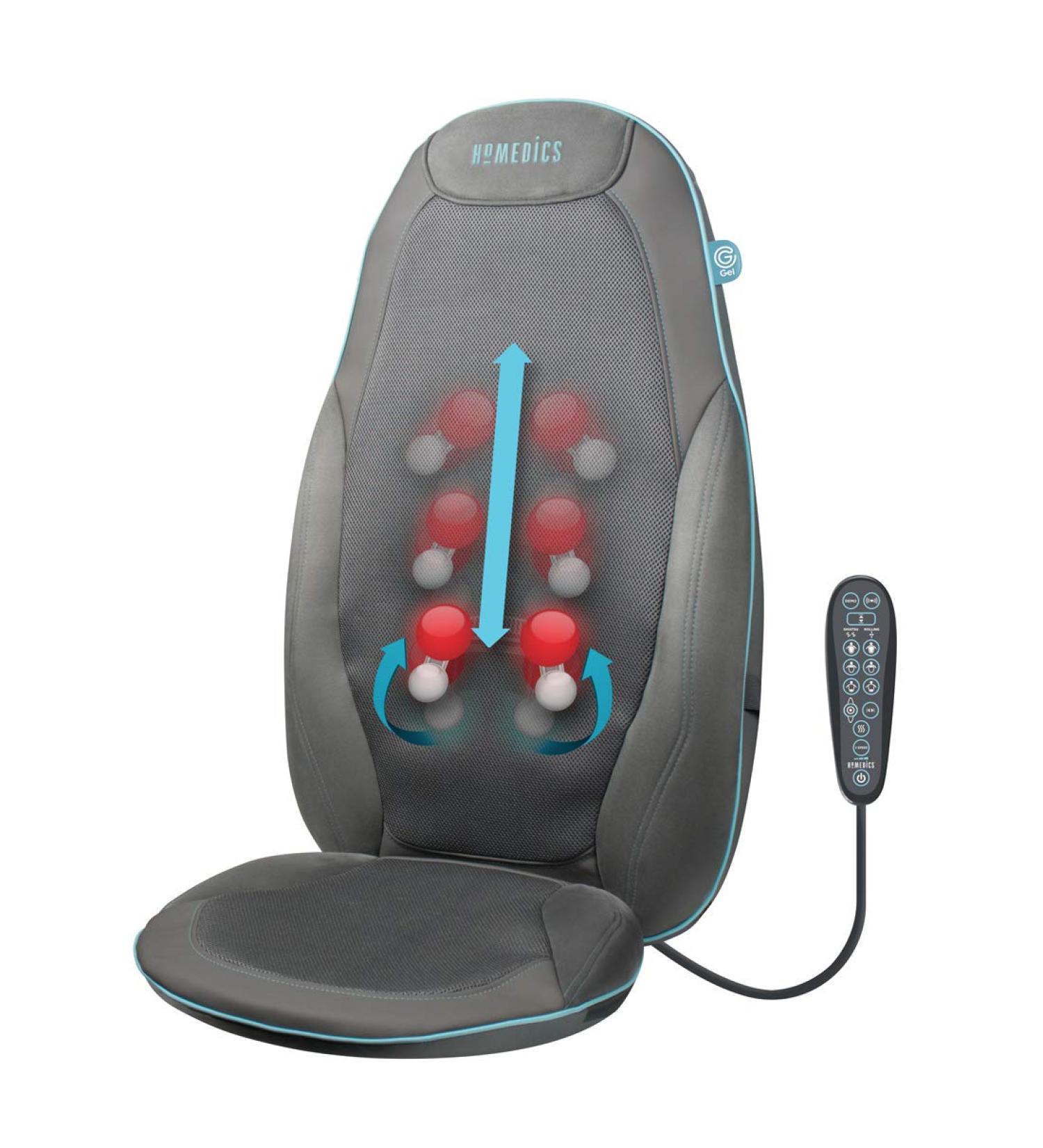 Buy House of Marley Homedics Gel Back Massager - Targeted Shiatsu & Heat for Deep Relaxation - Buy Online on GoSupps.com