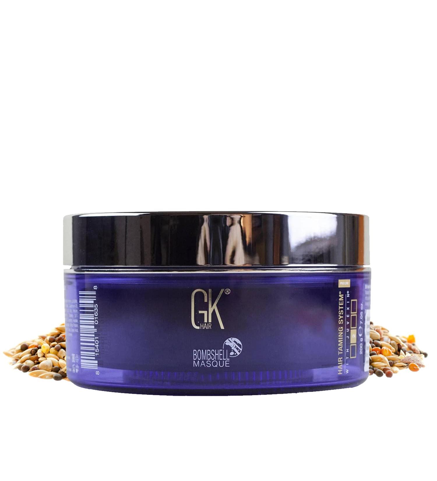 GK HAIR Global Keratin Red Bombshell Masque 7.05 Fl Oz - Long Lasting Hair Toning Color Mask - Buy Online on GoSupps.com