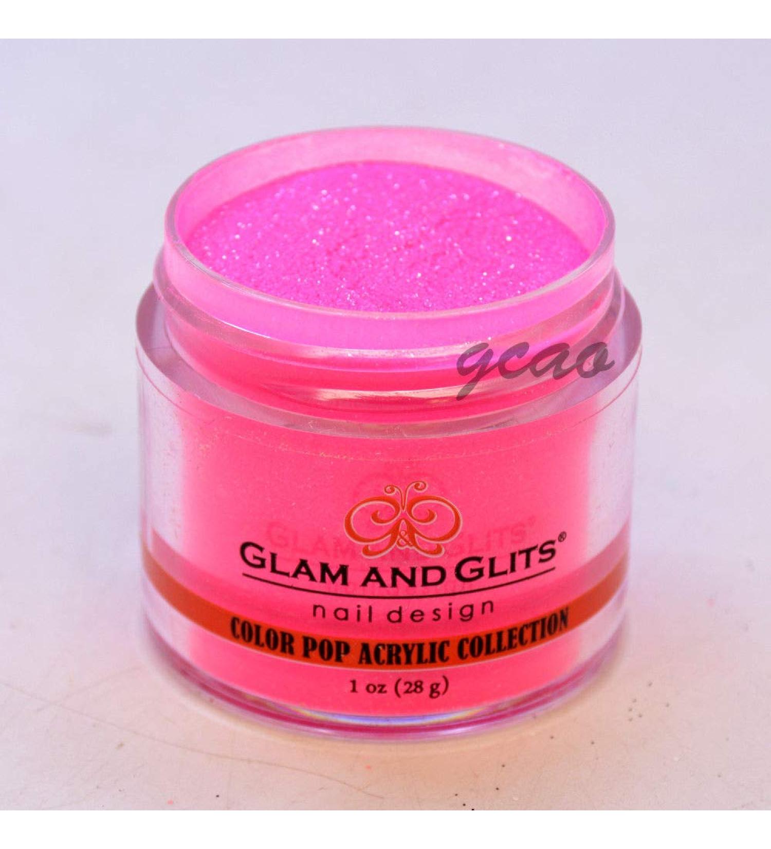 Glam and Glits Color Acrylic Powder  Cocktail-375  1 oz