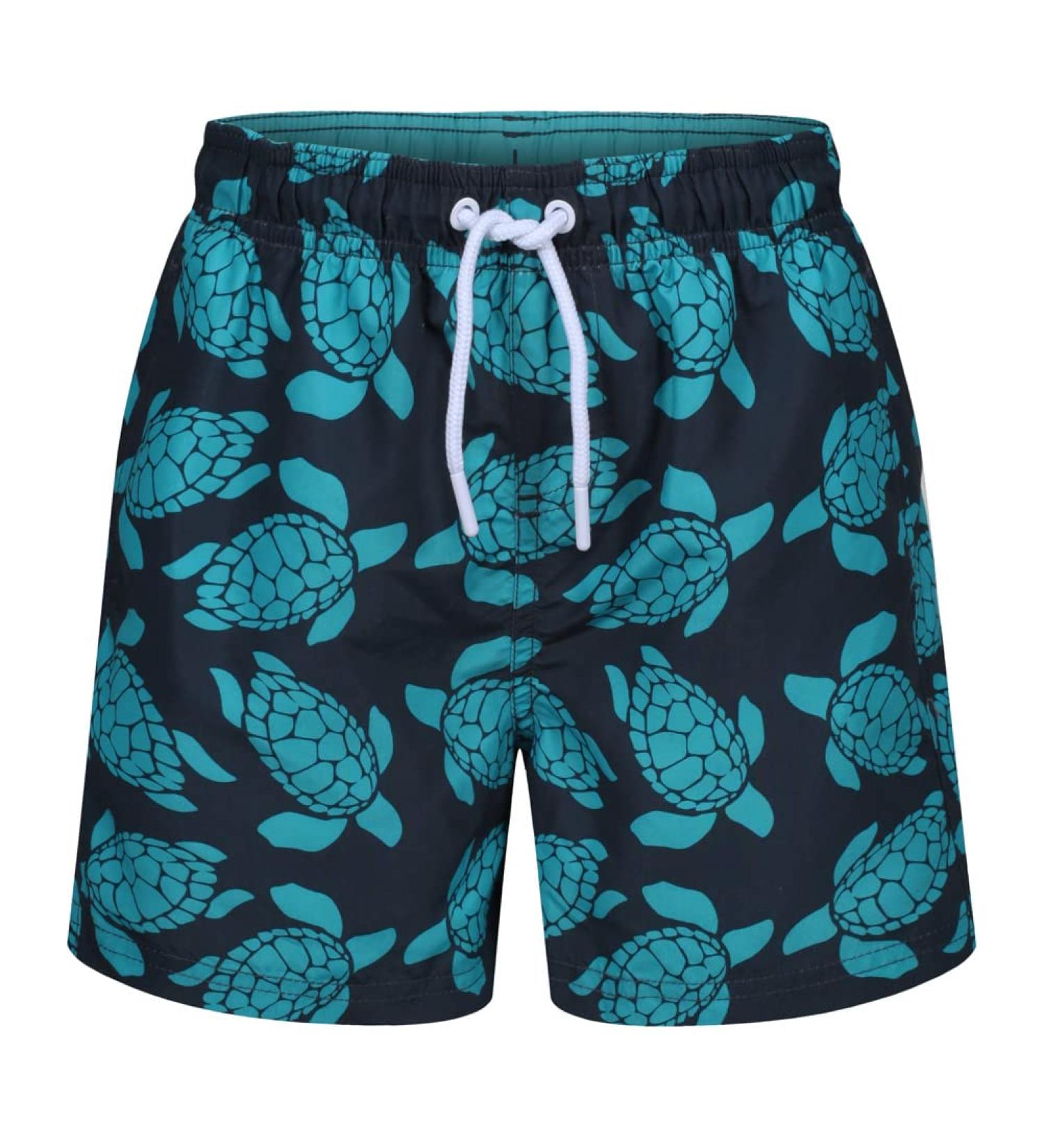 RIPT Performance Boys Swim Trunks - Navy/Turquoise Essentials Shorts for Ages 9-10 - Buy Online on GoSupps.com