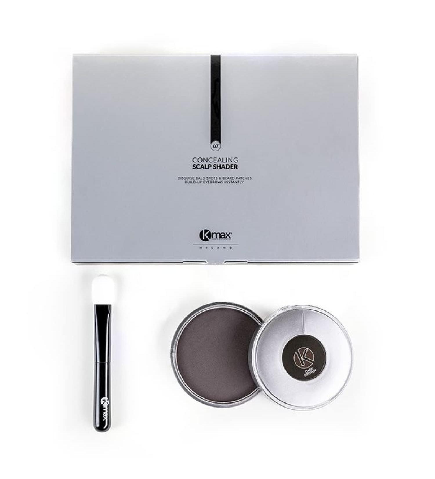  Kmax Kmax Scalp Shader Covering Scalp Foundation Anti-Deadage Water Resistant - 35g Box - Copper Brown - Buy Online on GoSupps.com