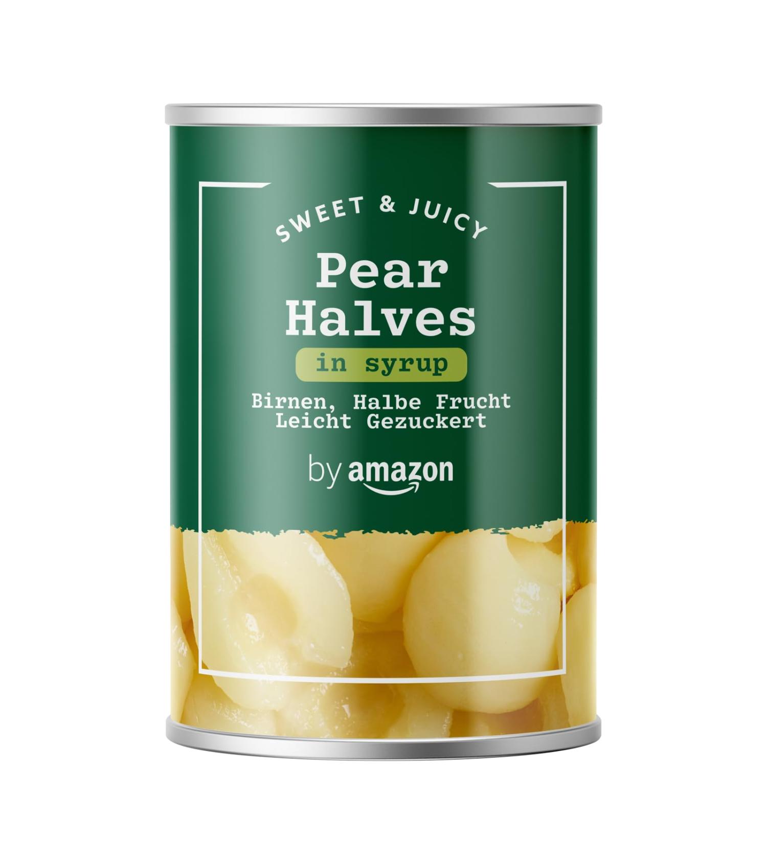 Buy Amazon Pear Half Fruit Lightly Sugared - 411g | Premium Quality Online International Shipping Available - Buy Online on GoSupps.com
