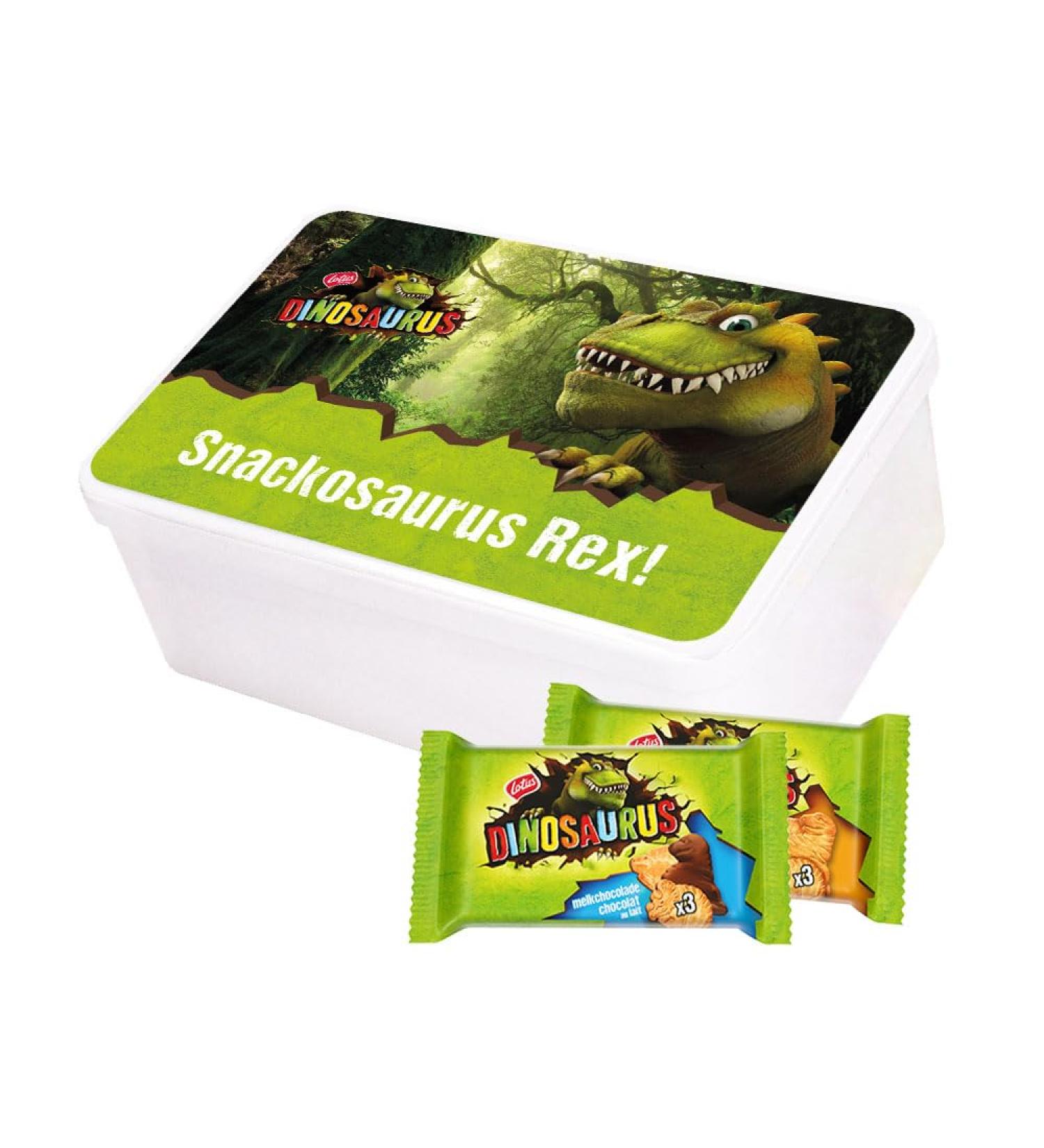  Vandeca Lotus Dinosaurus Collection Box - Snackosaurus Rex - Lotus Dinosaur Biscuit Tin - Cereal Biscuit & Chocolate Biscuit - Children's Biscuit - Biscuit Tin - 400 ml 1 g - Buy Online on GoSupps.com