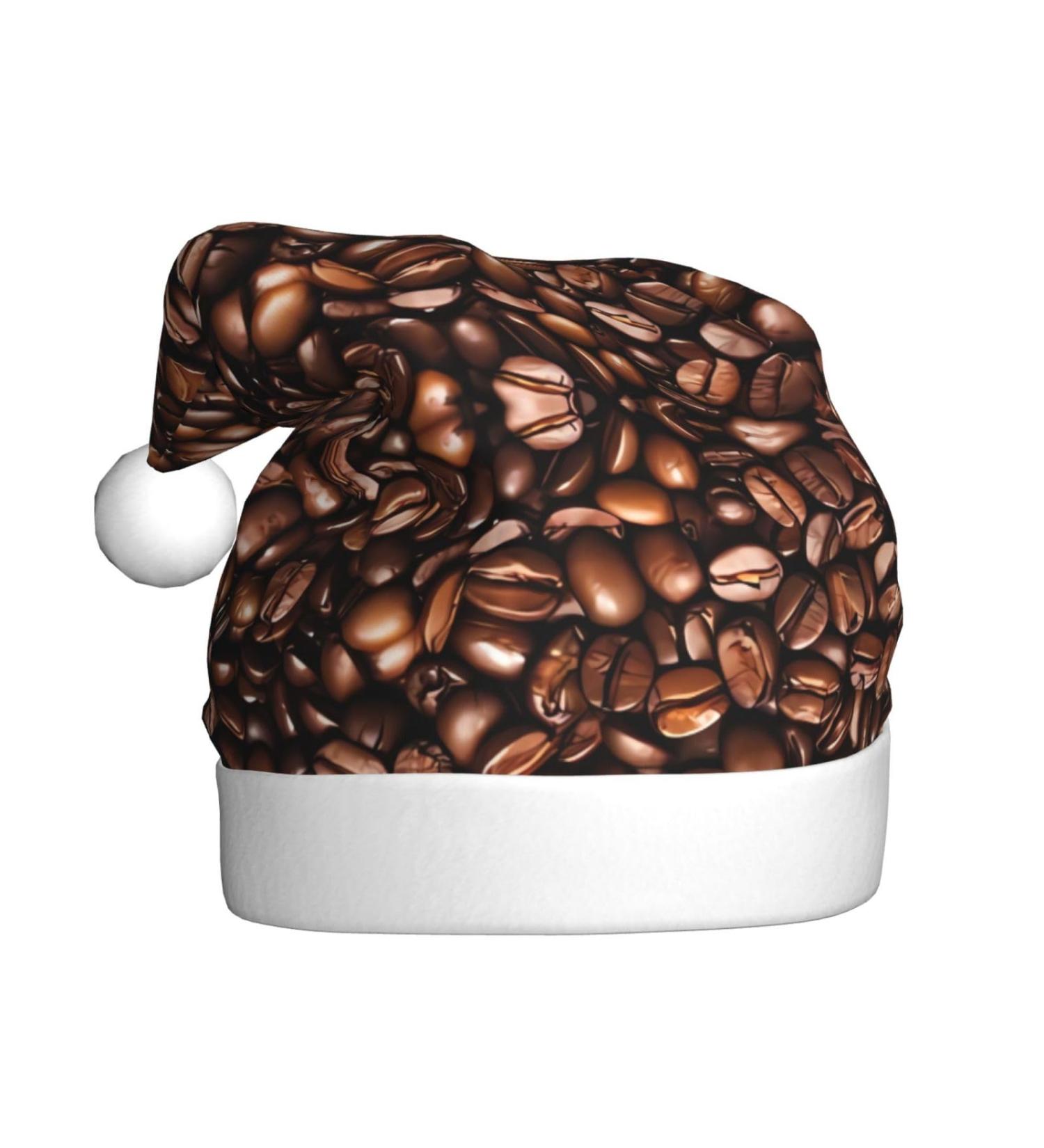 Chrysm Festive Christmas Hat Long-Lasting Color Perfect Accessory For Holiday Parties Adult Sizegraffiti Lips Funny Roasted Coffee Beans One Size - Buy Online on GoSupps.com