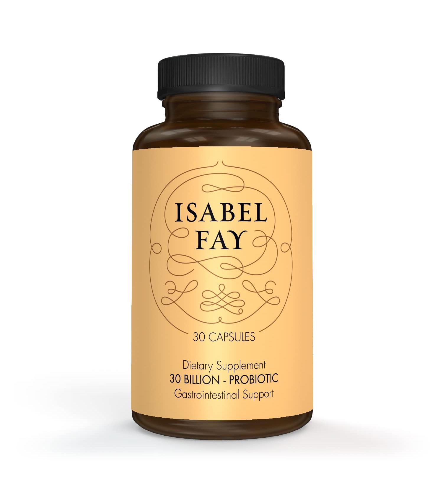 Isabel Fay Urinary Tract Health Probiotic - 30 Billion CFU - Supports Bladder, Digestive, Vaginal Health - 30 Capsules - Buy Online on GoSupps.com