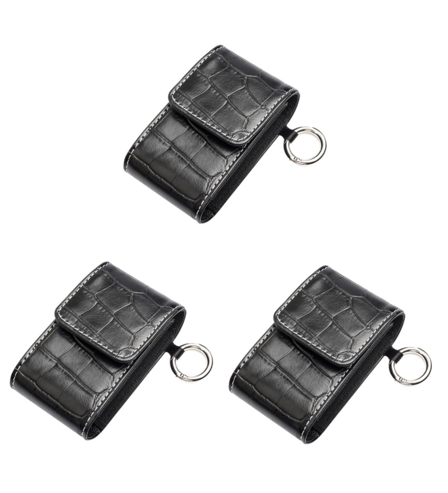 JECOMPRIS 3ST Shockproof Oximeter Case - Leather Carrier Bag & Protective Sleeve (8.5x5.8cm) - 3 Pack - Buy Online on GoSupps.com