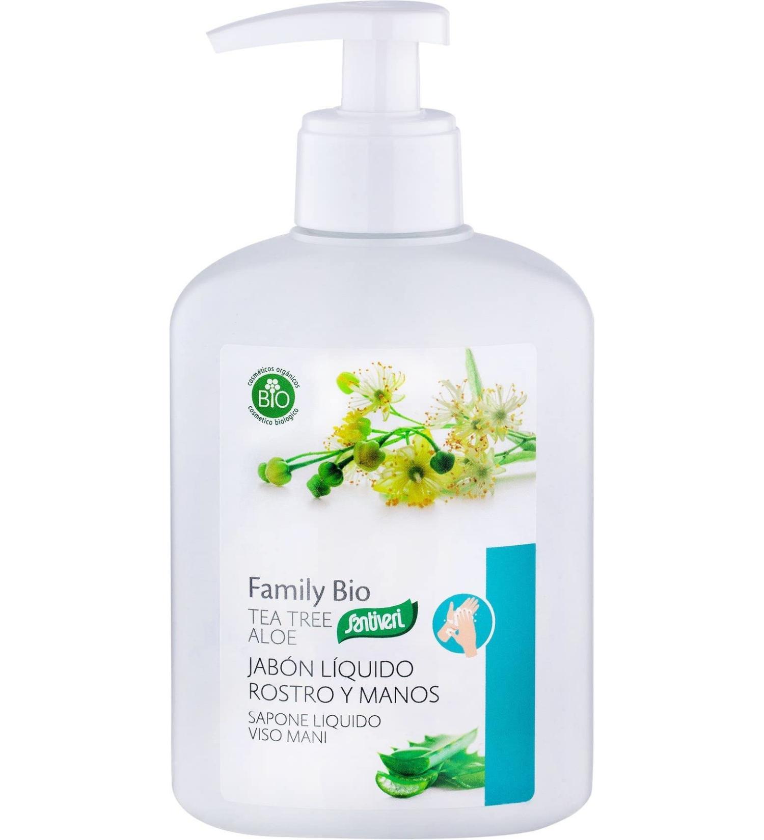SANTIVERI Santiveri - Aloe Tree Tea Liquid Face and Hand Soap - 250 ml