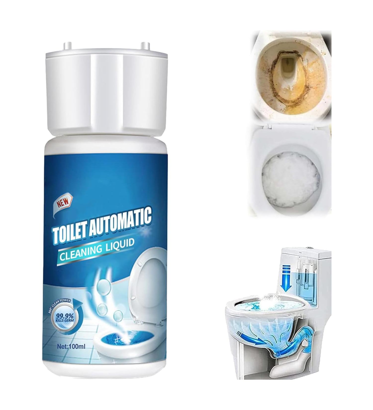 Splash Foam Toilet Cleaner Splash Cleaner Foaming for Toilet Splash Toilet Cleaner Toilet Active Oxygen Agent Toilet Automatic Cleaning Liquid Household Toilet Cleaners (1PC) - Buy Online on GoSupps.com