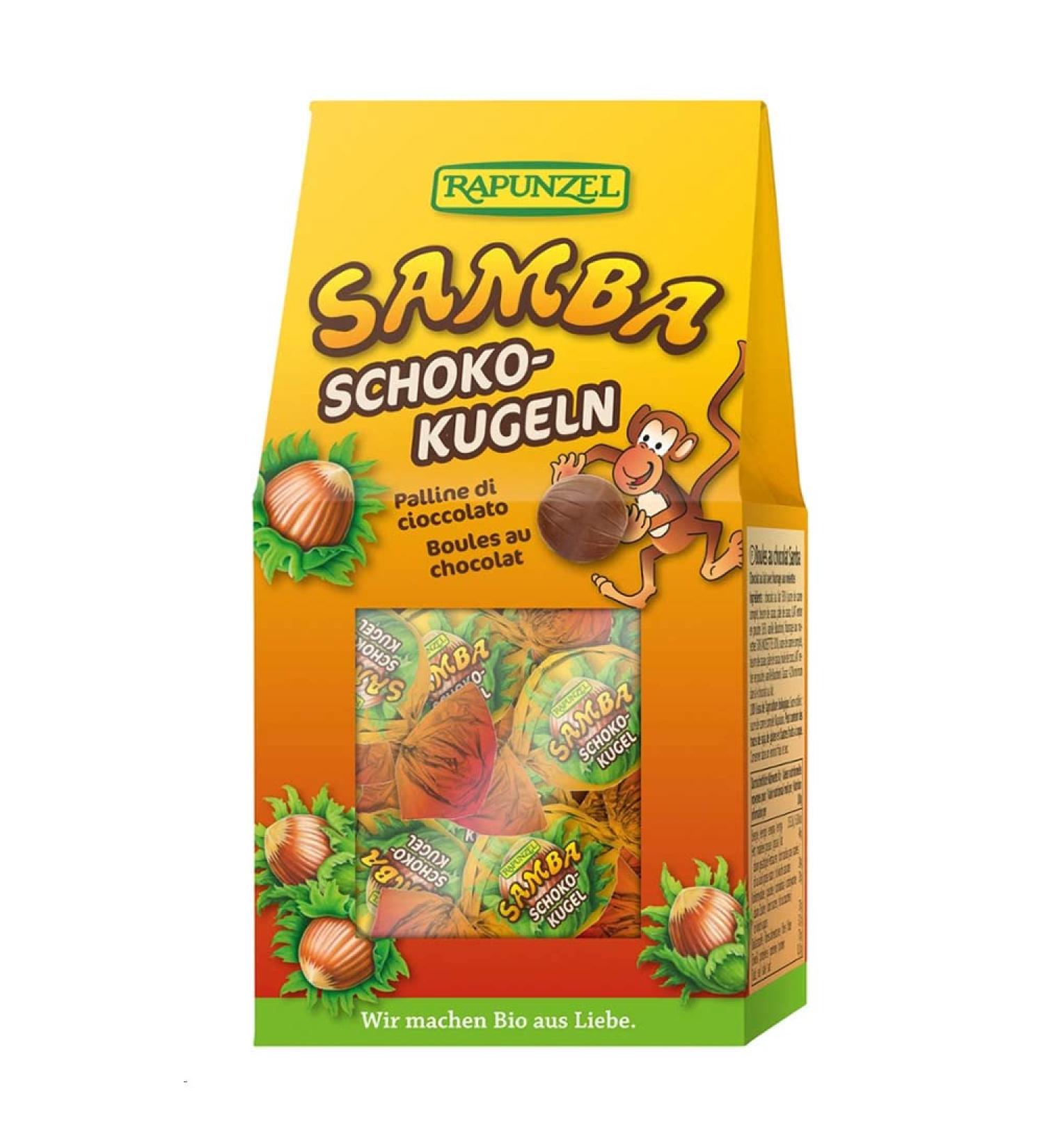 Rapunzel Rapunzel Organic Samba Chocolate Balls (1 x 96 g)