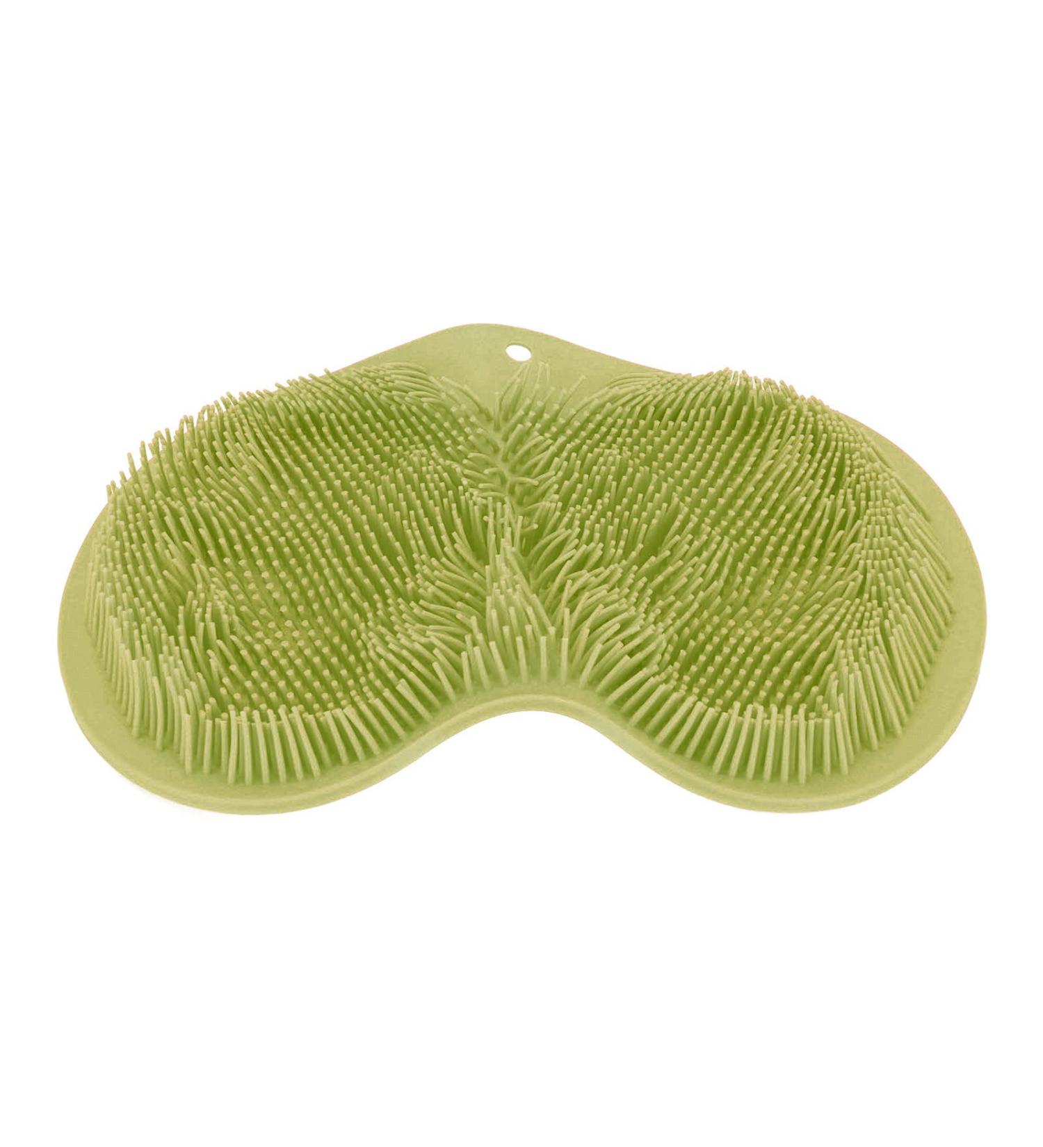 Buy Green Shower Foot Scrubber & Massager Mat - Non-Slip Promotes Blood Circulation & Relieves Tired Feet - International Shipping Available - Buy Online on GoSupps.com
