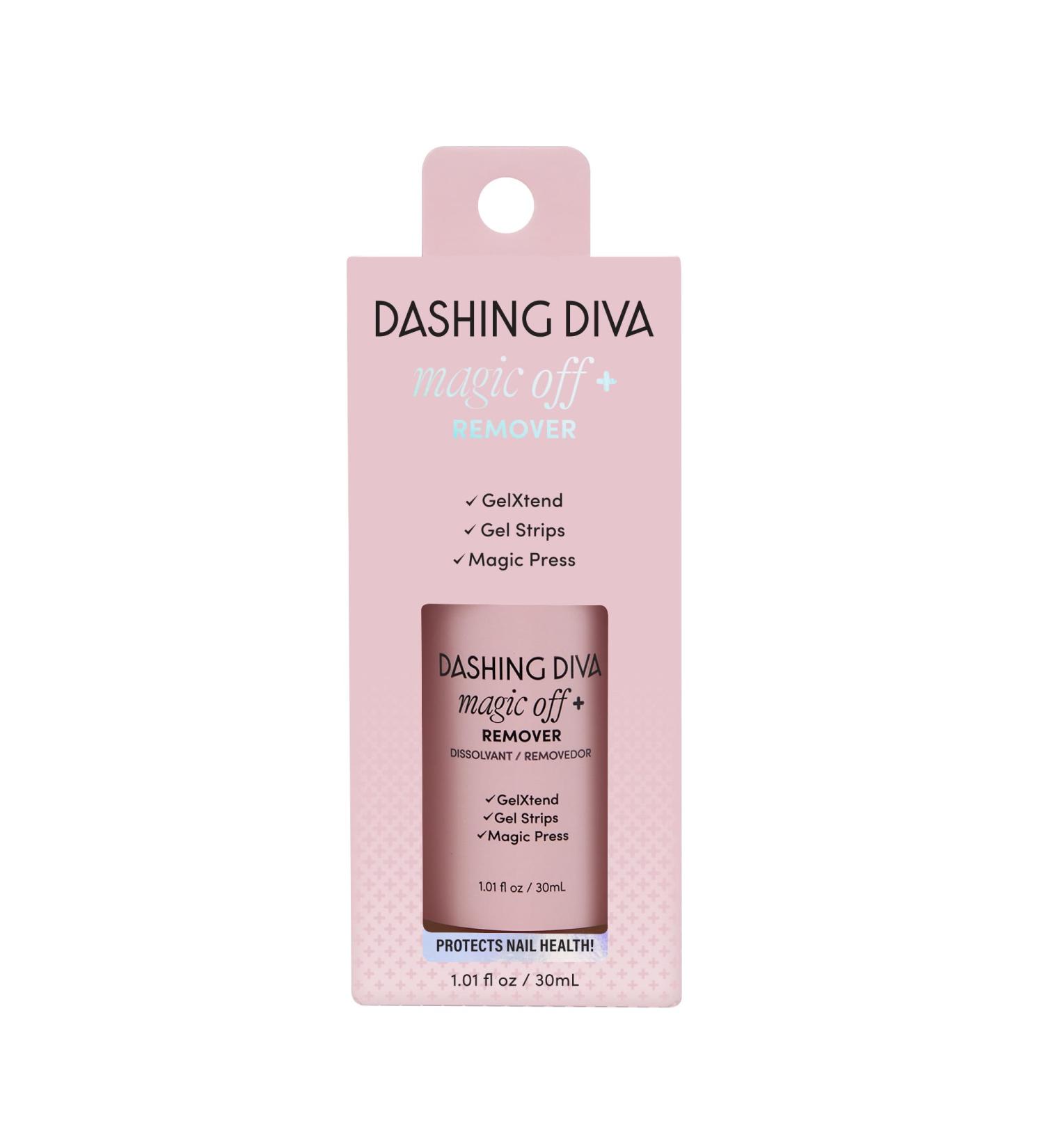 Dashing Diva Magic Off+ Remover | Press On Nail Remover with Niacinamide & Castor Oil - Fast International Shipping - Buy Online on GoSupps.com