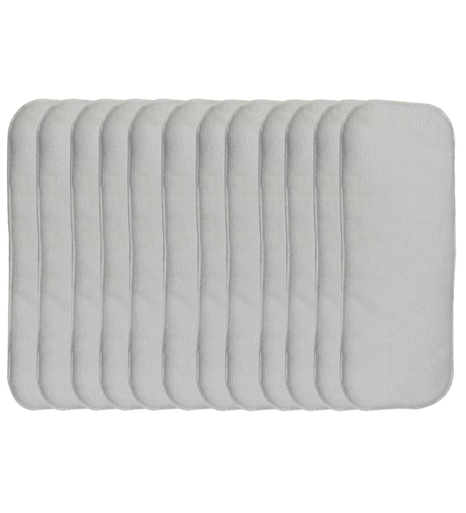 Happy Cherry Baby Diapers - Washable & Reusable Microfiber Cloth Diaper Inserts - Soft Fabric Set of 12 - Eco-Friendly Baby Care - Buy Online on GoSupps.com