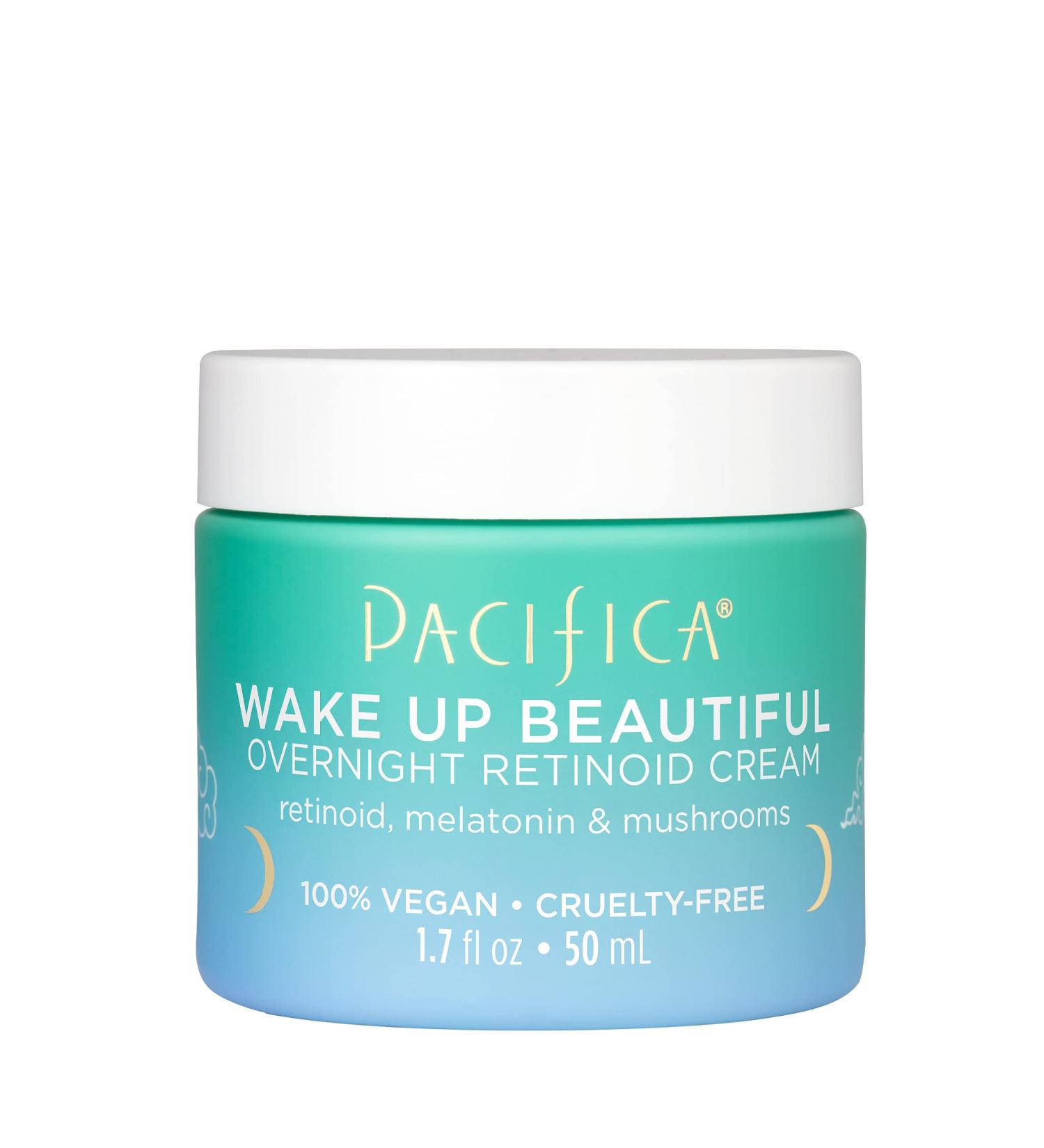 Pacifica Wake Up Beautiful Retinoid Cream 1.7 oz - Overnight Skincare Solution - Buy Online on GoSupps.com