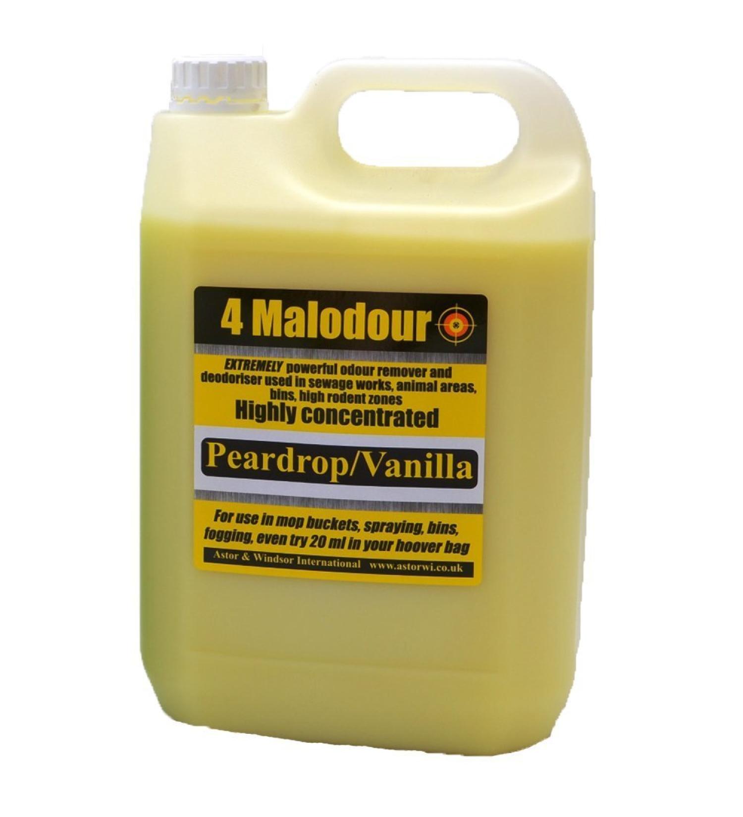 Amaze-uk Odour Remover and Deodoriser - Used in Sewage Works Home Garden Kennels - Also Pet Odours - Pear Drop and Vanilla Scent (5 Litre) 5 l (Pack of 1)