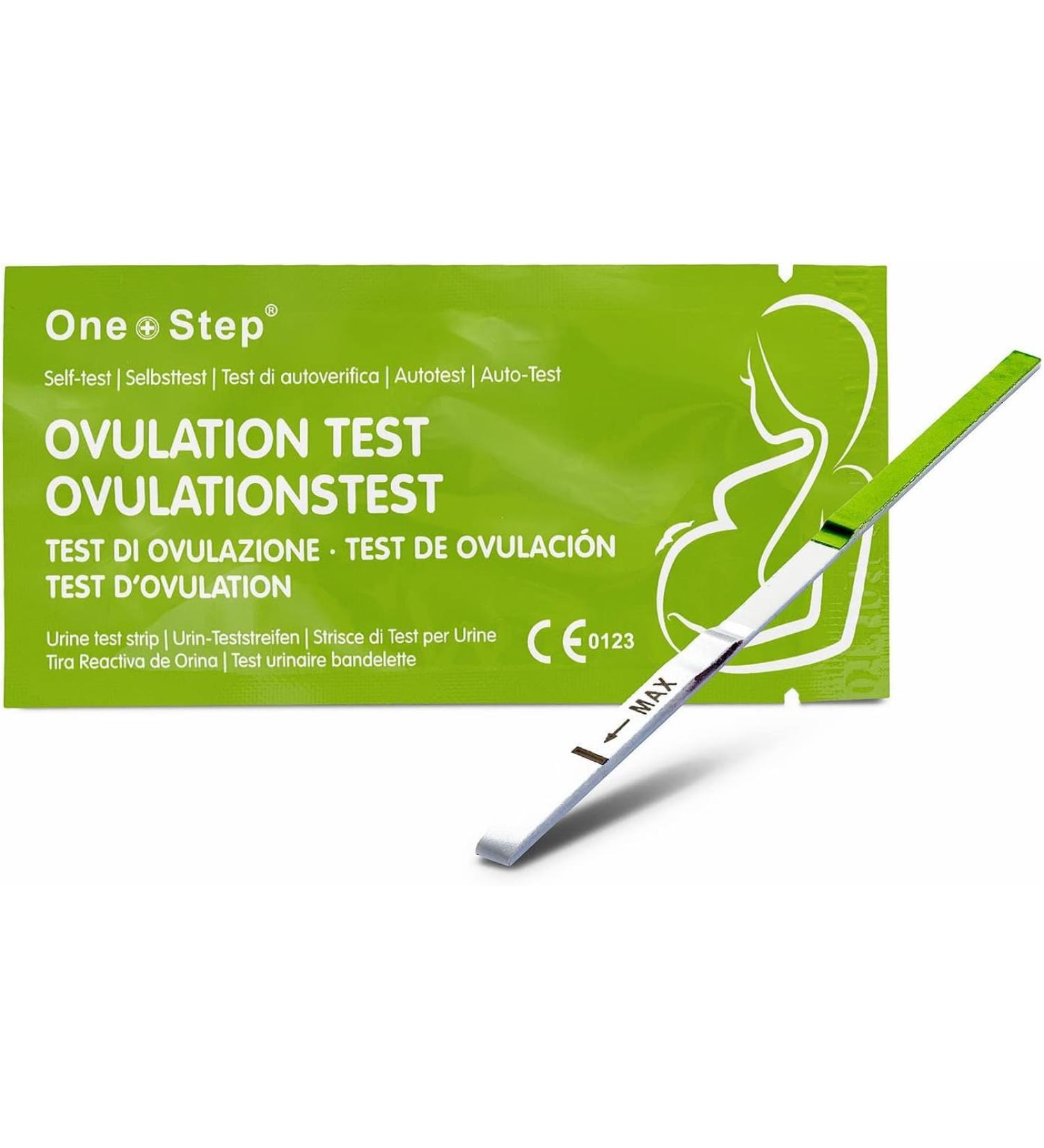 20 X One+Step Green Line Ovulation Test - High Sensitivity Fertility Test for Women - 20 Pack Ovulation Tests for Accurate Results - Buy Online on GoSupps.com