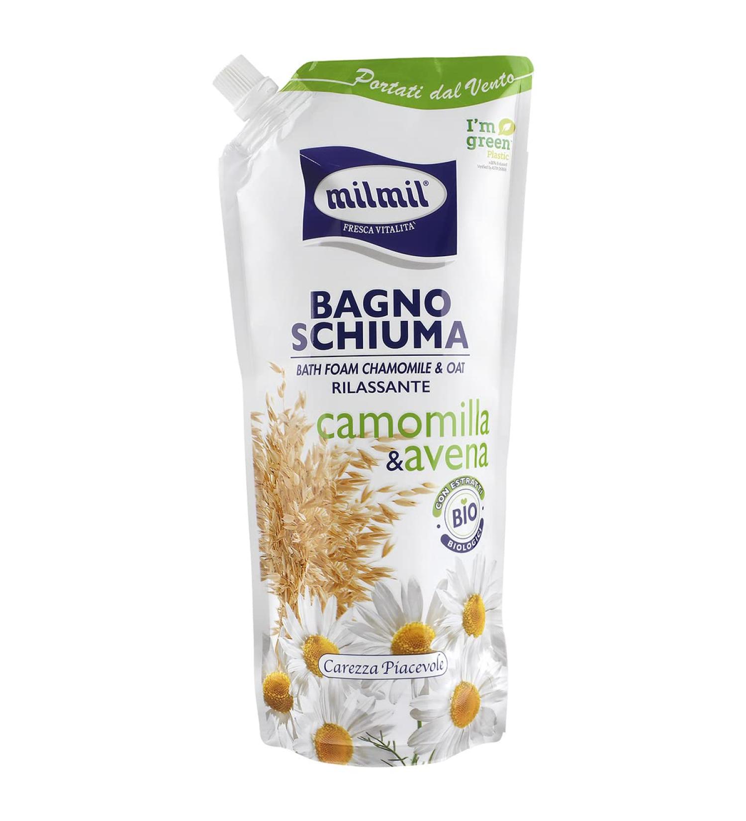 Mil Mil 76 spa Milmil Schuimbad Chamomile & Haver 750 Ml - Buy Online on GoSupps.com