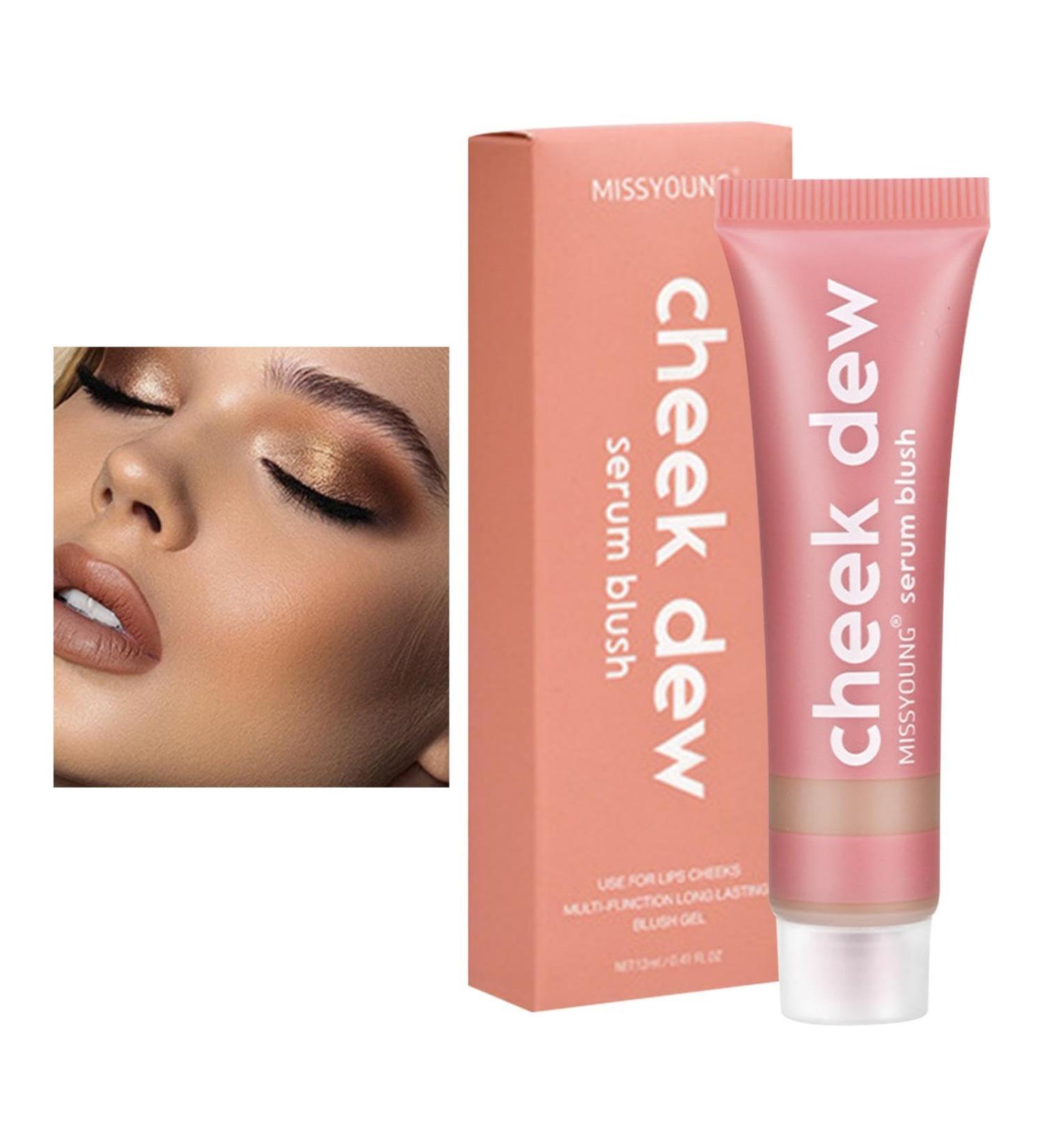 Makeup Blush Liquid - Soft Pinch Liquid Blush Moisturizing Lightweight Long Lasting Blendable Creamy Face Blush for Face Eyes Lips 04 - Buy Online on GoSupps.com