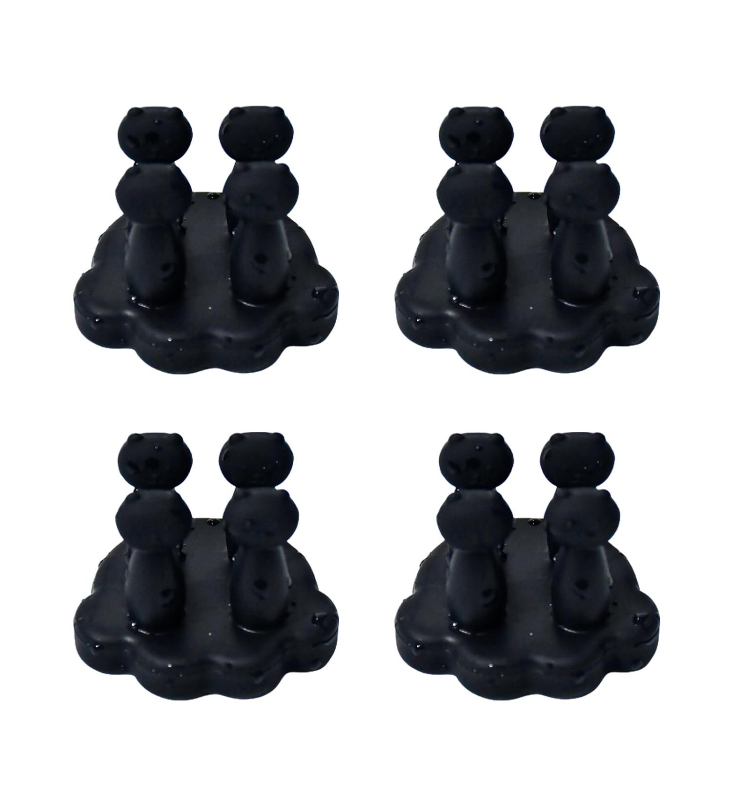 Plumdrop Self-Adhesive Wall Hooks (4-Pack) - Perfect for Organizing Towels Keys & Razors in Bath Kitchen & Bedroom - Buy Online on GoSupps.com