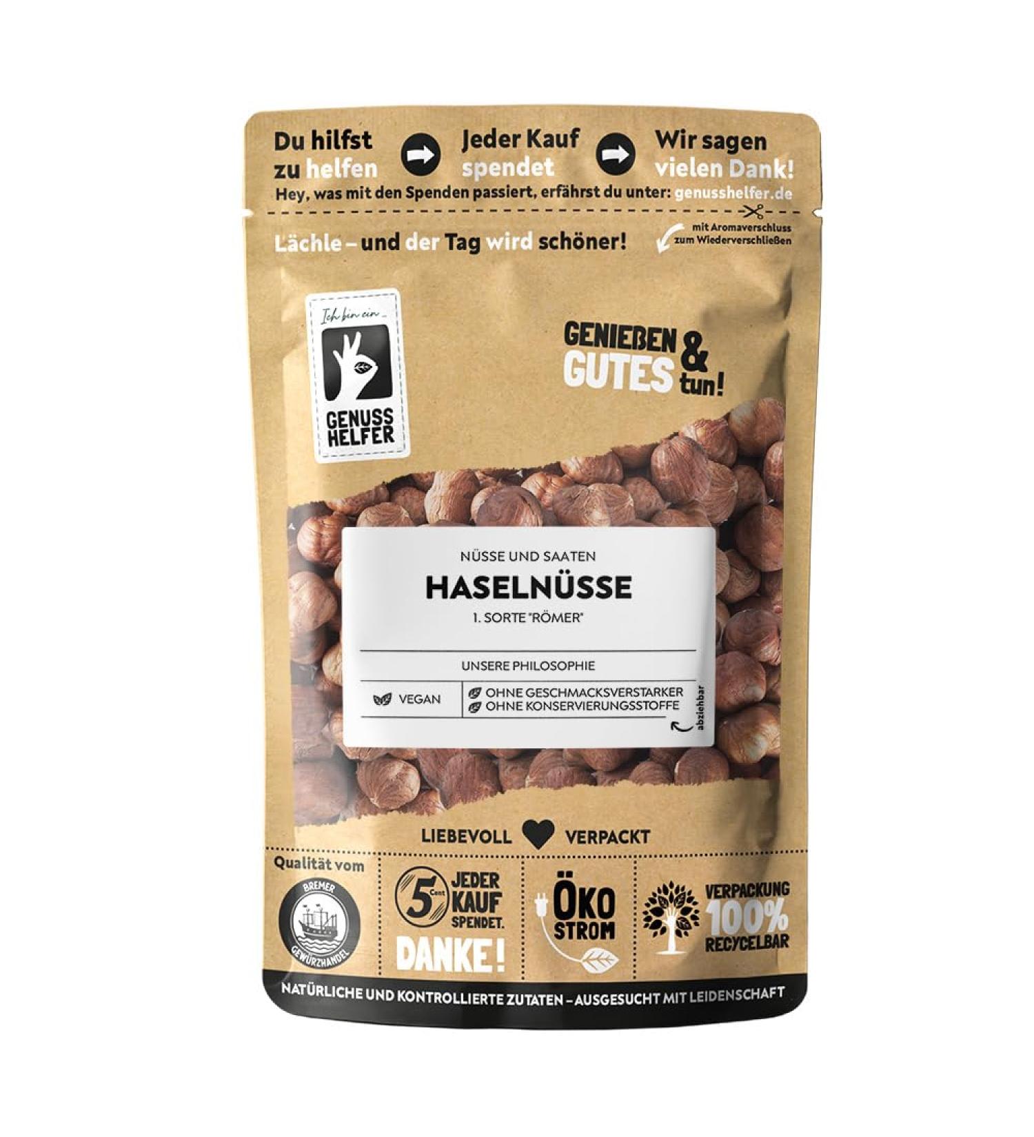 Buy Bremer Gew rzhandel Whole Hazelnuts - 200g Peeled Hazelnut Kernels for International Shipping - Buy Online on GoSupps.com