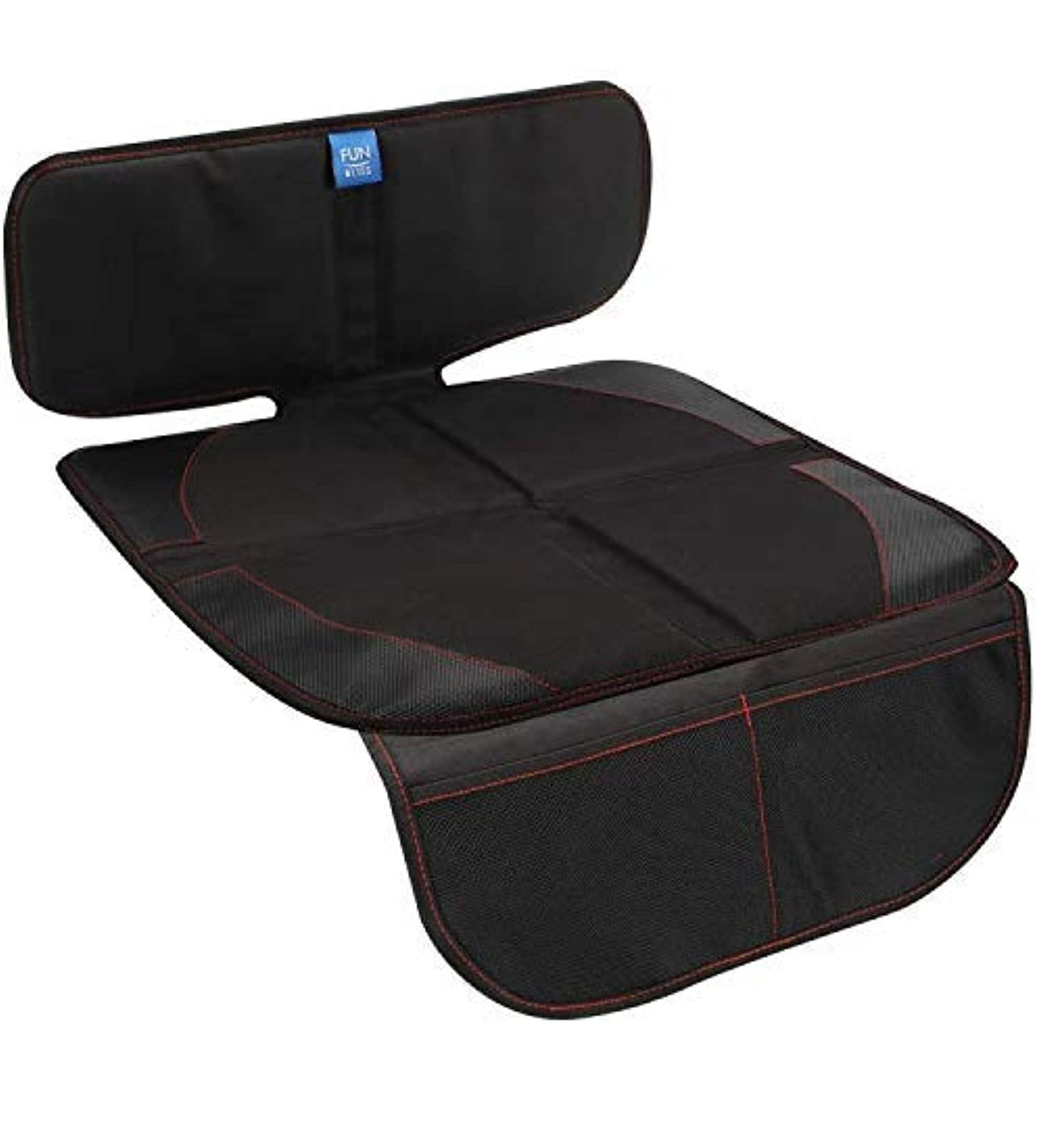 Funbliss XL Car Seat Protector - Child Car Seat Cover for All Cars - Black - Buy Online on GoSupps.com