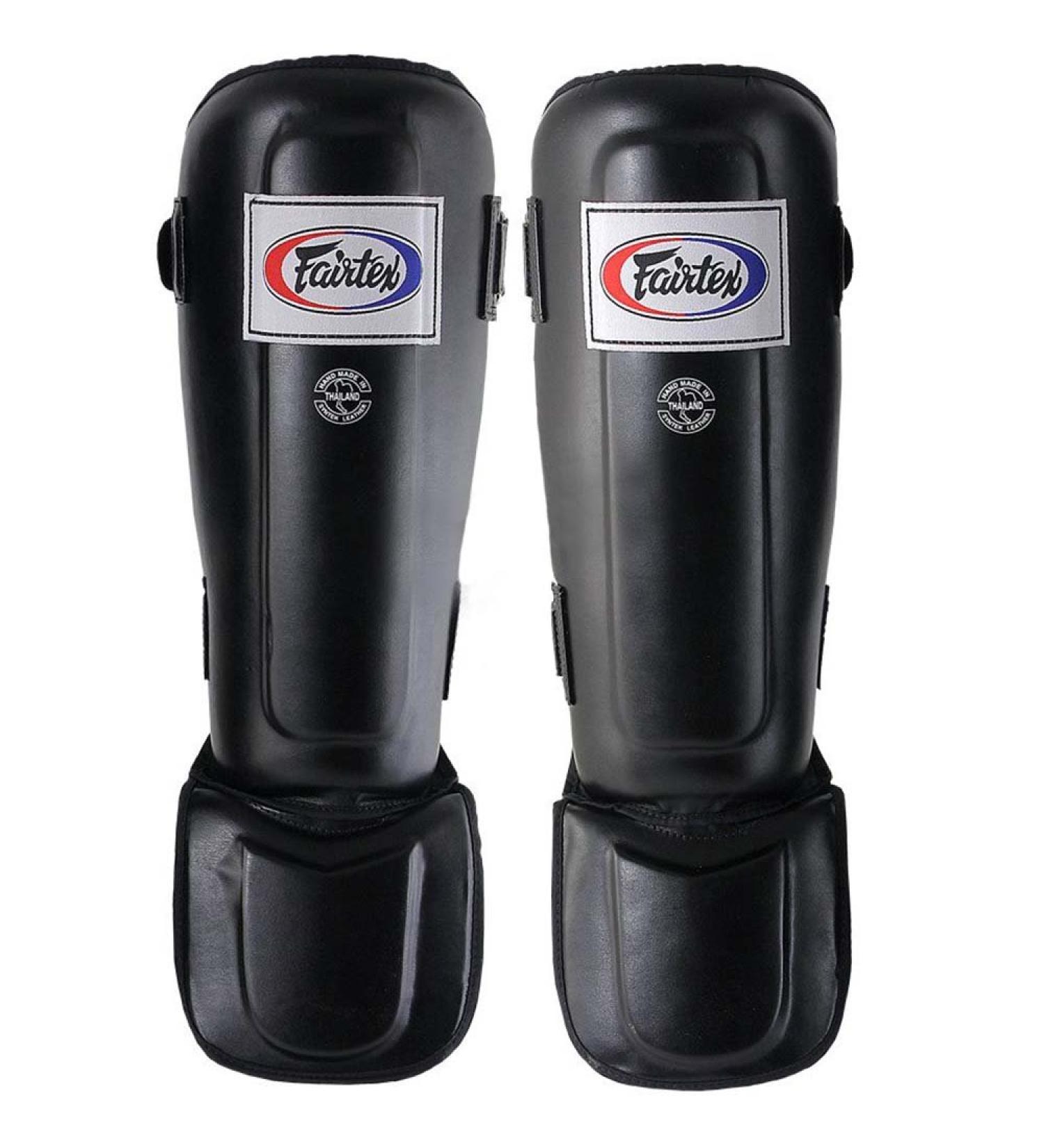 Fairtex shin guards SP3 black shin guards shin pads guards MMA L