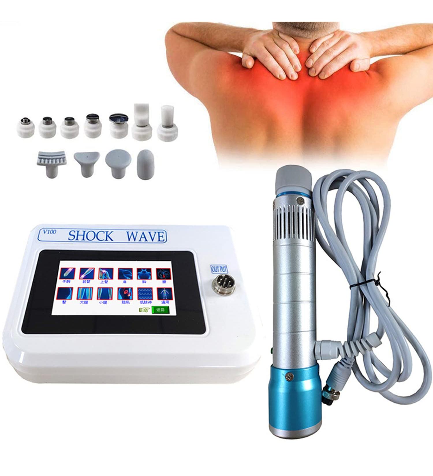 Auto Parts Shock Wave Therapy Device | Multi-Functional Pain Relief & Physiotherapy | Muscle Nerve Stimulation for ED Treatment - Buy Online on GoSupps.com