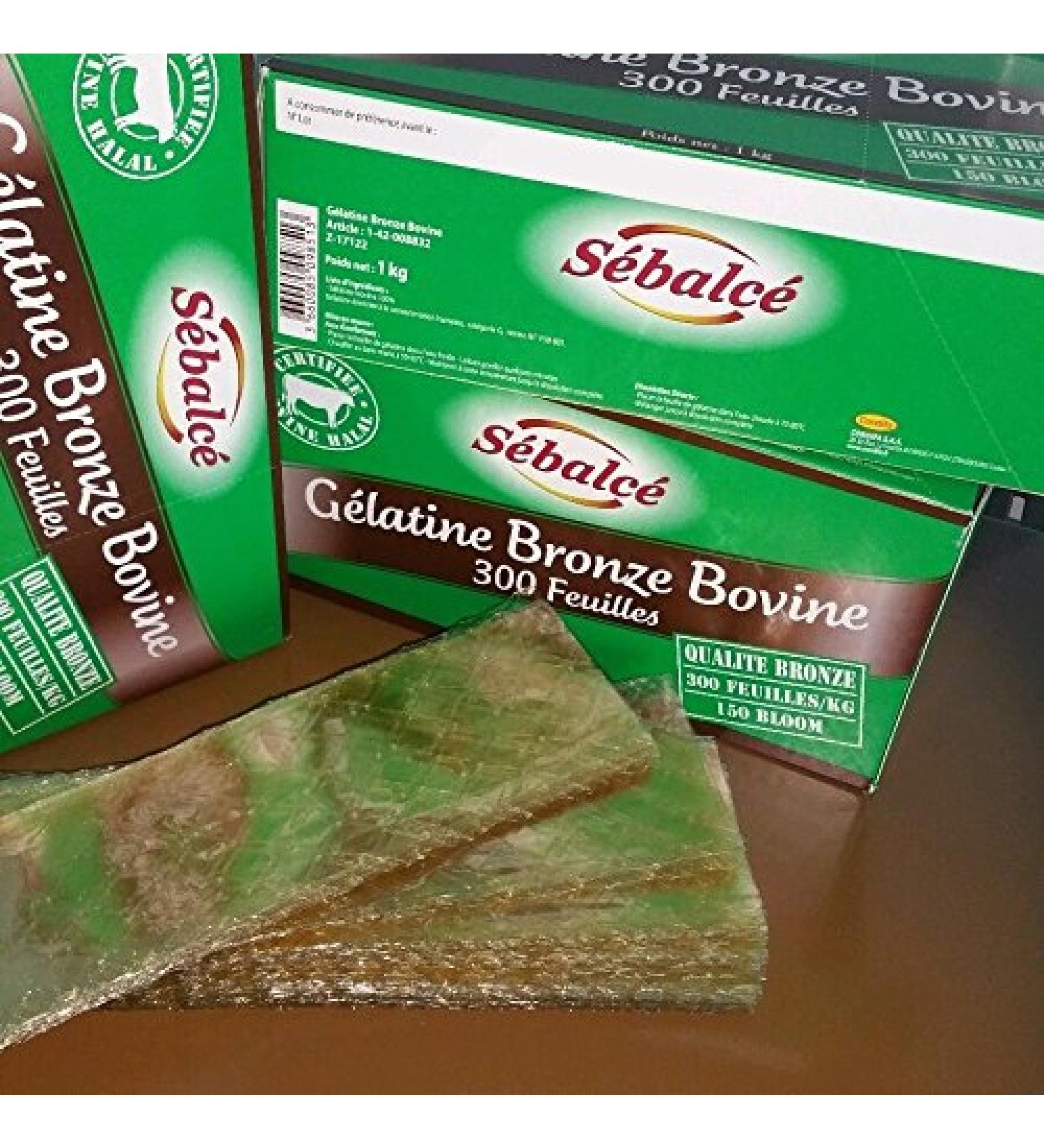 G latine bovine bronze halal x 10 feuilles - Buy Online on GoSupps.com