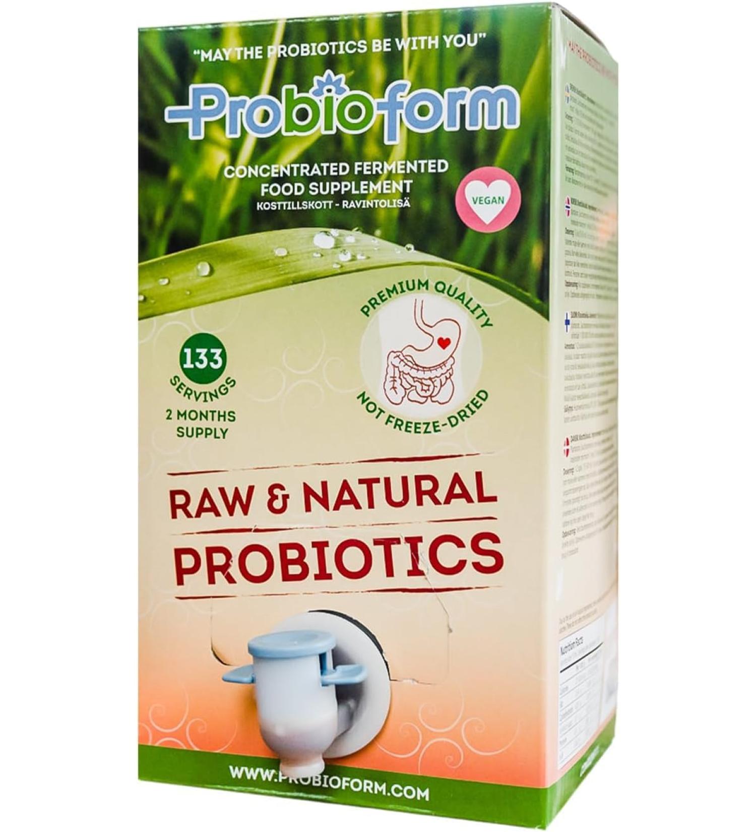 Probiotics Probio-Cultures Complex Intestinal Cleansing with Healthy Bacterial Strains Intestinal Bacteria & Improve Intestinal Flora Natural enzymes Minerals Vitamin B & Vitamin K (Pack of 6) 11.27 Fl Oz (Pack of 6) - Buy Online on GoSupps.com