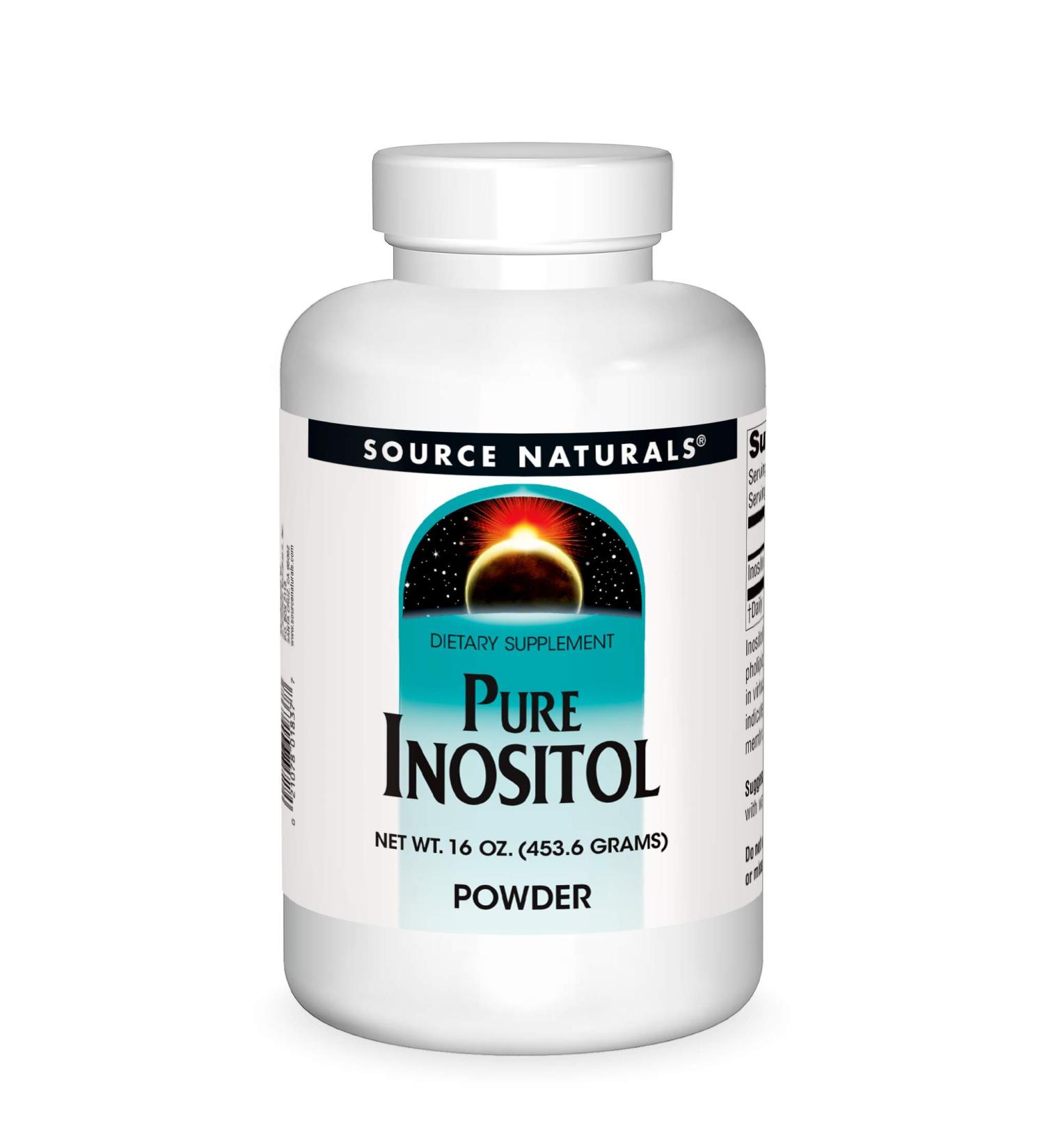 Source Naturals Pure Inositol Powder - 1lb Dietary Supplement - Buy Online on GoSupps.com