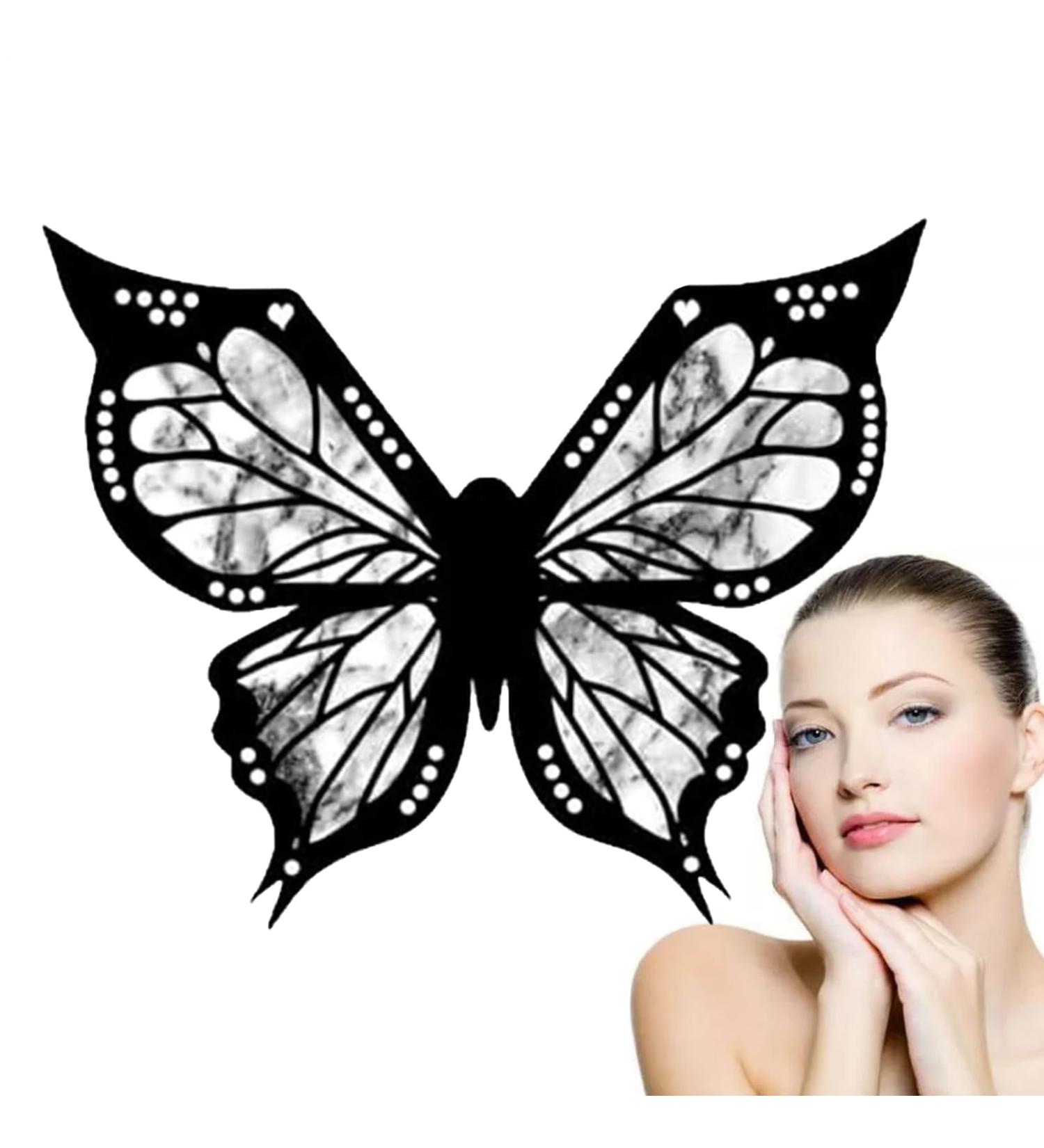 Eyeliner Makeup Stencil Eye Liner Wing Stamp ToolQuick Precision Reusable Waterproof Template for Home Travel Girls Women Beginner Professionals - Buy Online on GoSupps.com