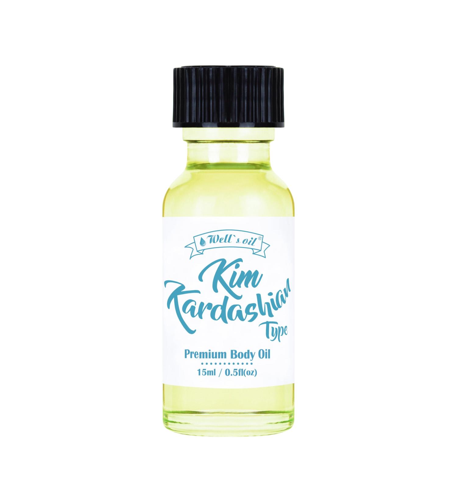 Well's Oil Perfume Oil - Inspired by Kim. K | Sweet & Floral notes | Long-Lasting | Paraben-Free (0.5 Fl Oz / 15 ml) Kim Kardashian - Buy Online on GoSupps.com