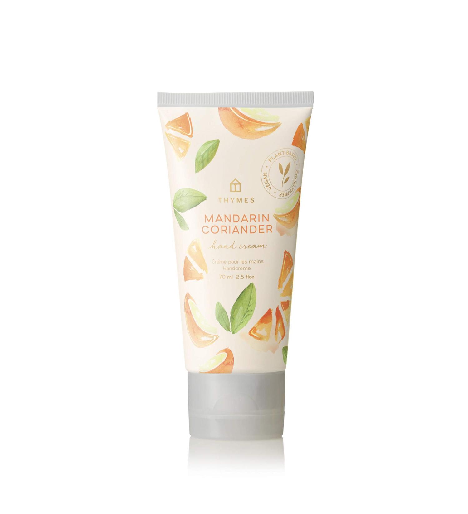 Thymes Mandarin Coriander Hand Cream - 2.5 Fl Oz | Nourishing & Moisturizing - Buy Online on GoSupps.com