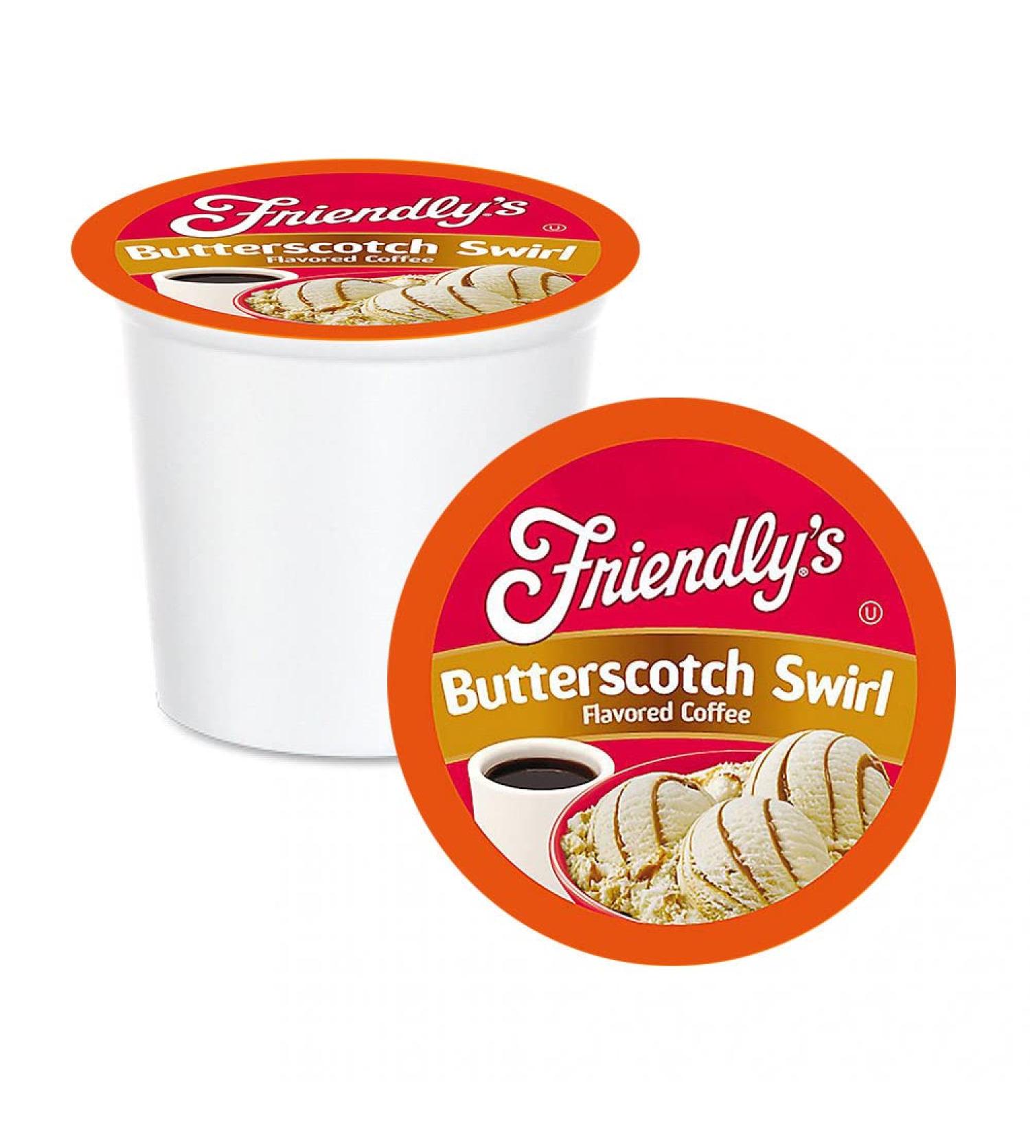 Friendly's Butterscotch Single Serve Coffee 12 Pack