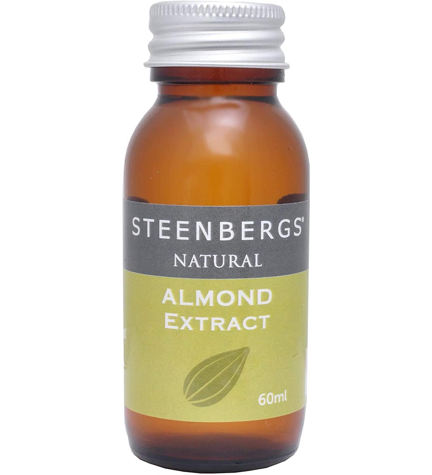 Steenbergs Natural Almond Extract 60ml