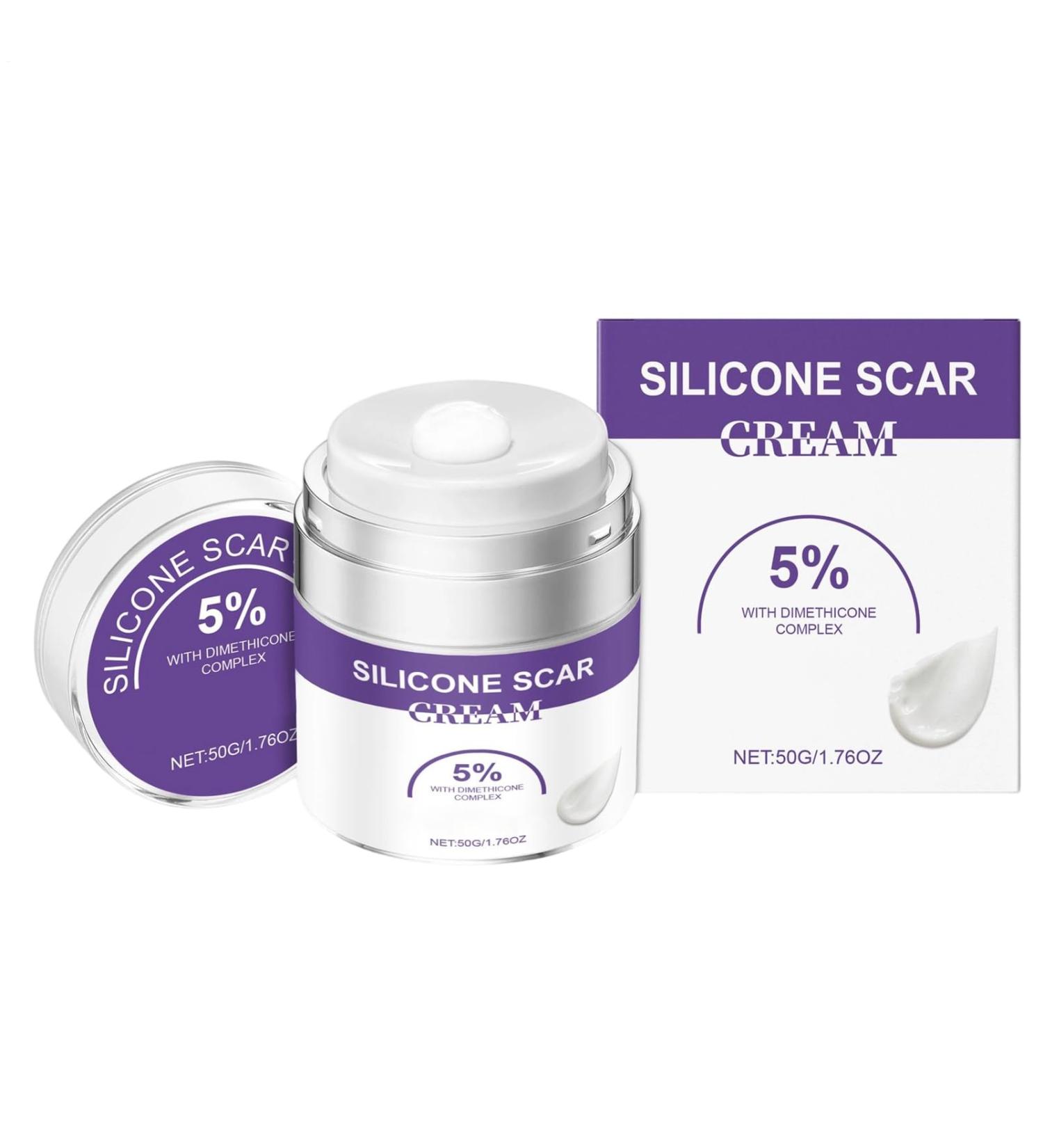 Duqulle Facial scar cream 50 g scars soothing care care for face body caesarean section wounds burns old and new scars - Buy Online on GoSupps.com