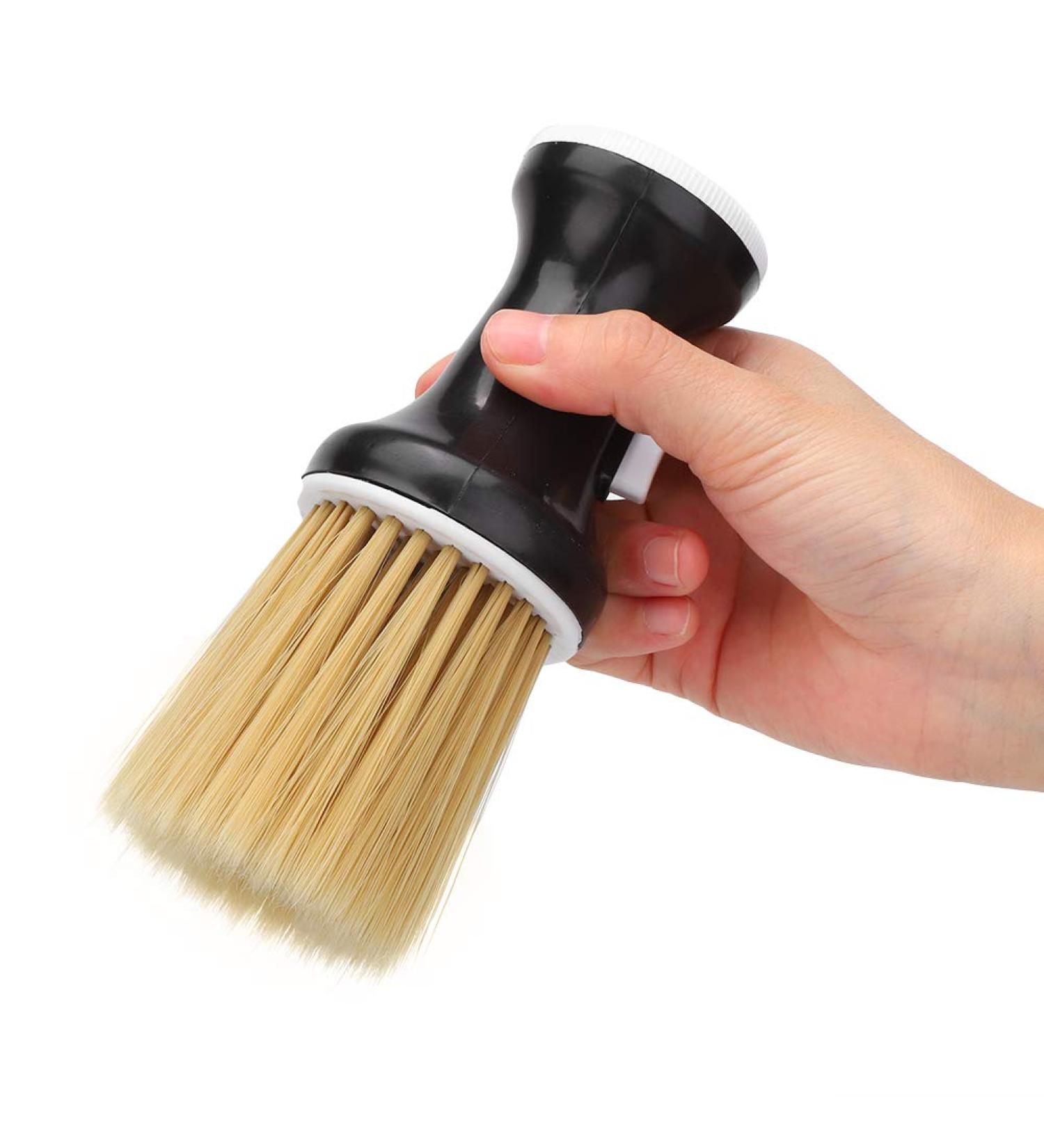 Barber Neck Brush Neck Duster Brush for Hair Cutting Soft Neck Cleaning Brush Hairdressing Neck Face Duster Brush (Black) - Buy Online on GoSupps.com