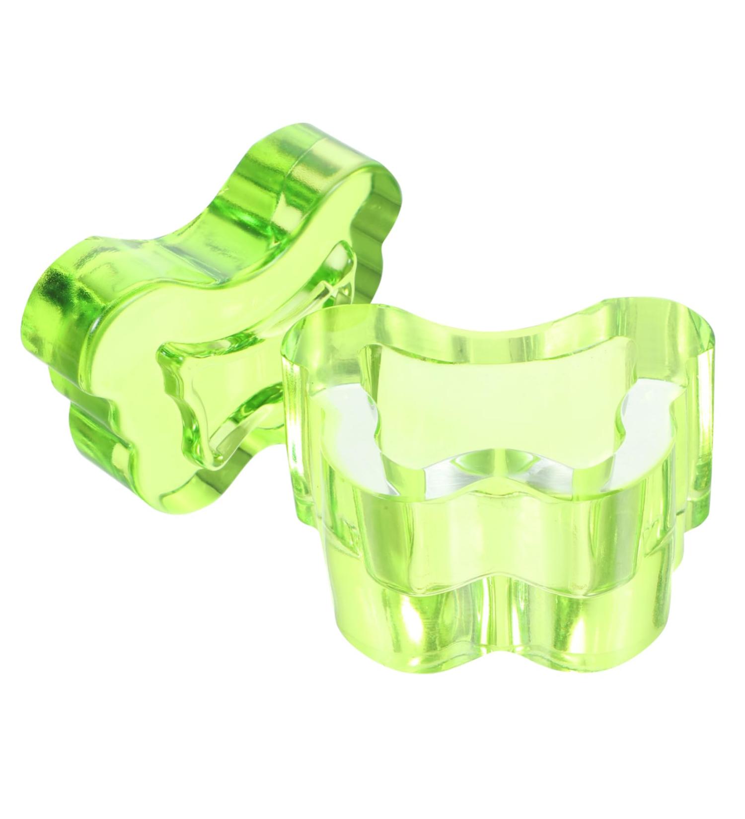minkissy Glass Nail Cups Manicure Nail Dish Nails Dish Nail Art Dish Glass Nail Dish Nail Art Liquid Holder Dish for Acrylic Nails Professional Nail Dish Nail Supplies Crystal Glass Thicken 7x5.6cm Green - Buy Online on GoSupps.com