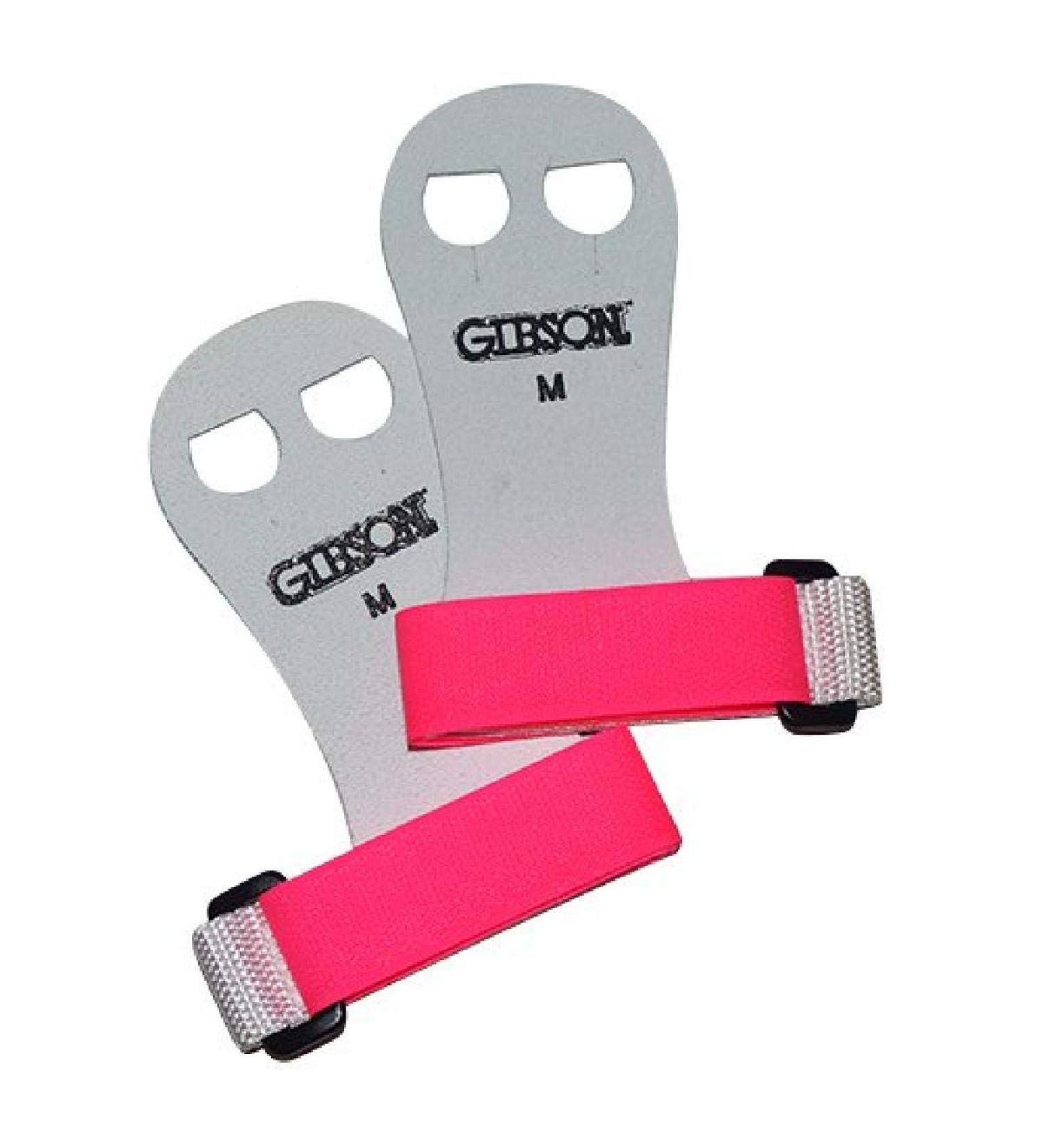Gibson Rainbow Gymnastics Hand Grips  MADE IN USA Medium Pink - Buy Online on GoSupps.com