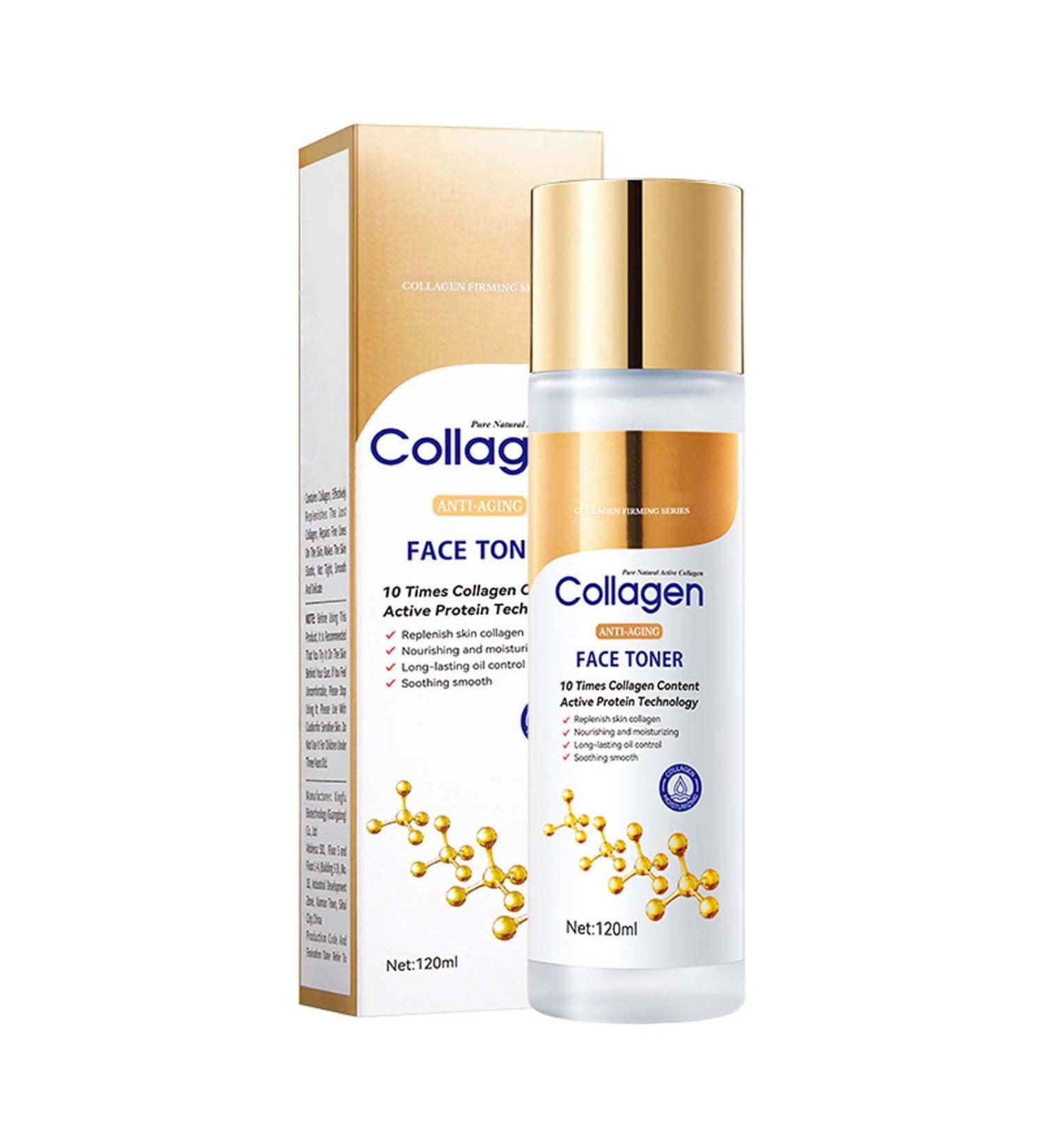  BAInuai Limetown - Hydrolyzed Collagen Facial Toner - 120 ml - Restores skin's softness - Long-lasting oil control - Buy Online on GoSupps.com