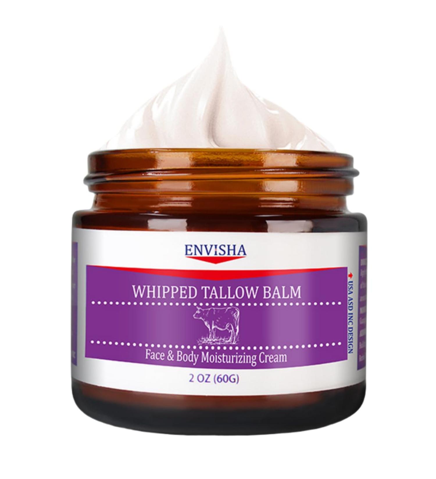 Hydrating Tallow Cream for Face and Body Nourishing & Moisturizing Skin Natural Tallow Balm Tallow Moisturizing Balm for Sensitive Skin 2 oz - Buy Online on GoSupps.com