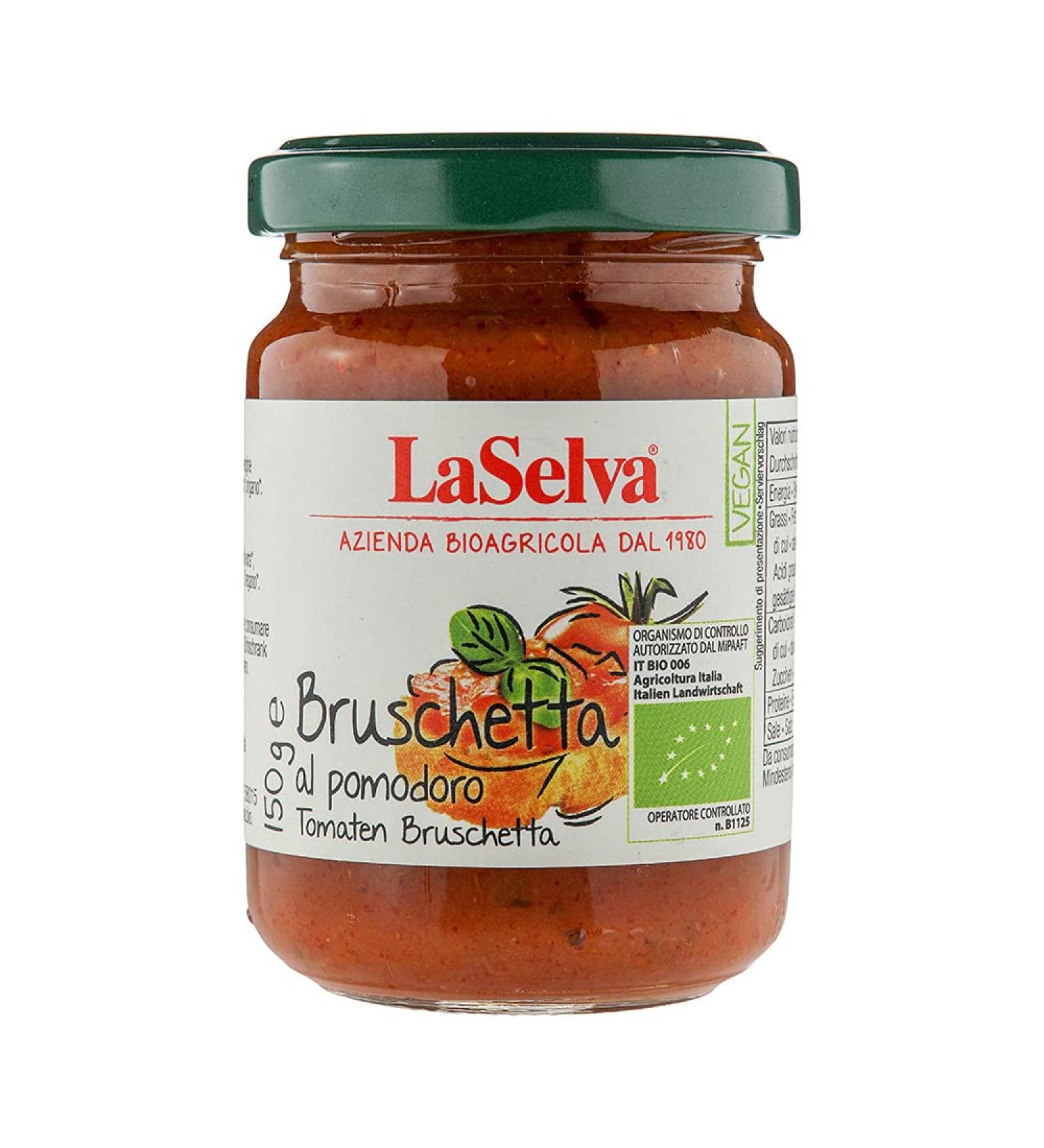 LaSelva Bruschetta Tomato 150g - Authentic Italian Bruschetta Spread | Global Shipping Available - Buy Online on GoSupps.com