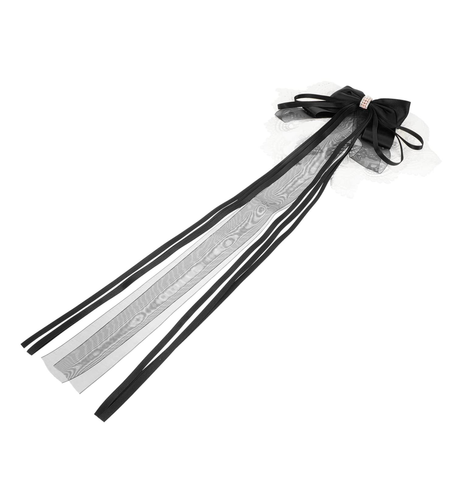 Angoily Bow Hairpin Hair Clip Hair Barrettes Hair Pin Hair Bows for Women Dreadlock Accessories Hair Accessories for Teen Girls Bows Hairpin Lolita Headdress Hair Grip Lace Oversized Miss - Buy Online on GoSupps.com