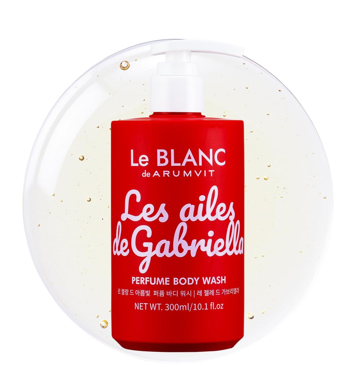Le BLANC Perfumed Body Wash Gabriella Vegan pH-Balanced AHA & PHA Gentle Exfoliation Soothing & Hydrating with Cica and Aloe Vera 10.1 fl oz Long-Lasting Powdery Floral Notes Daily Cleanser - Buy Online on GoSupps.com