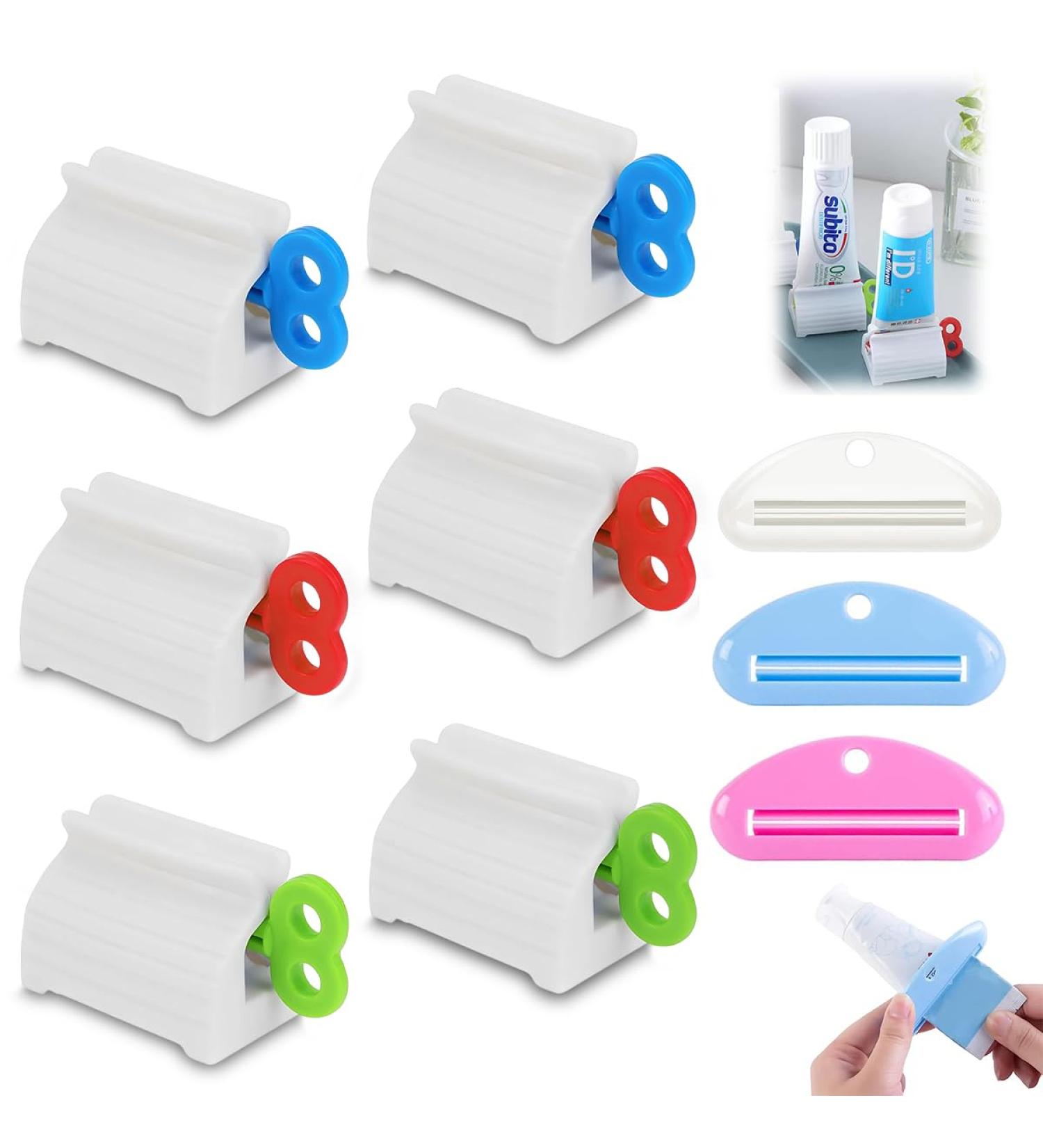 Shop DGN 9-Piece Toothpaste Squeezer & Dispenser - Universal Tube Squeezer for Toothpaste Hand Cream & More - Buy Online on GoSupps.com