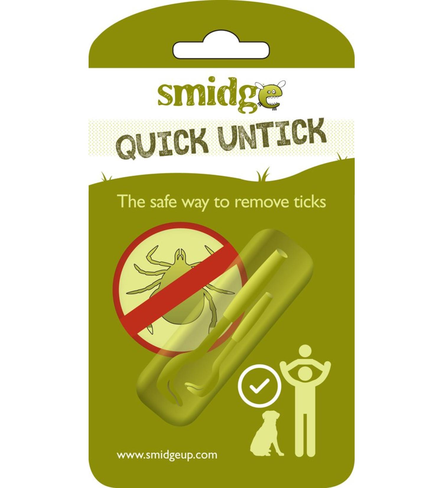 Smidge Quick Untick Tick-remover green N/A Green Einheitsgr ße