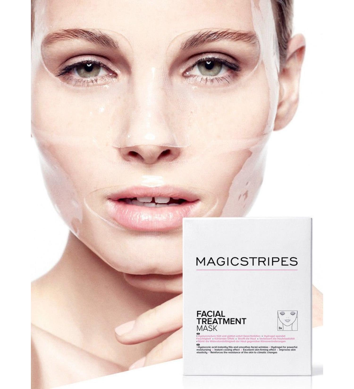 Buy Magicstripes Facial Treatment Mask (3 Pieces) - International Shipping Available for Glowing Skin - Buy Online on GoSupps.com