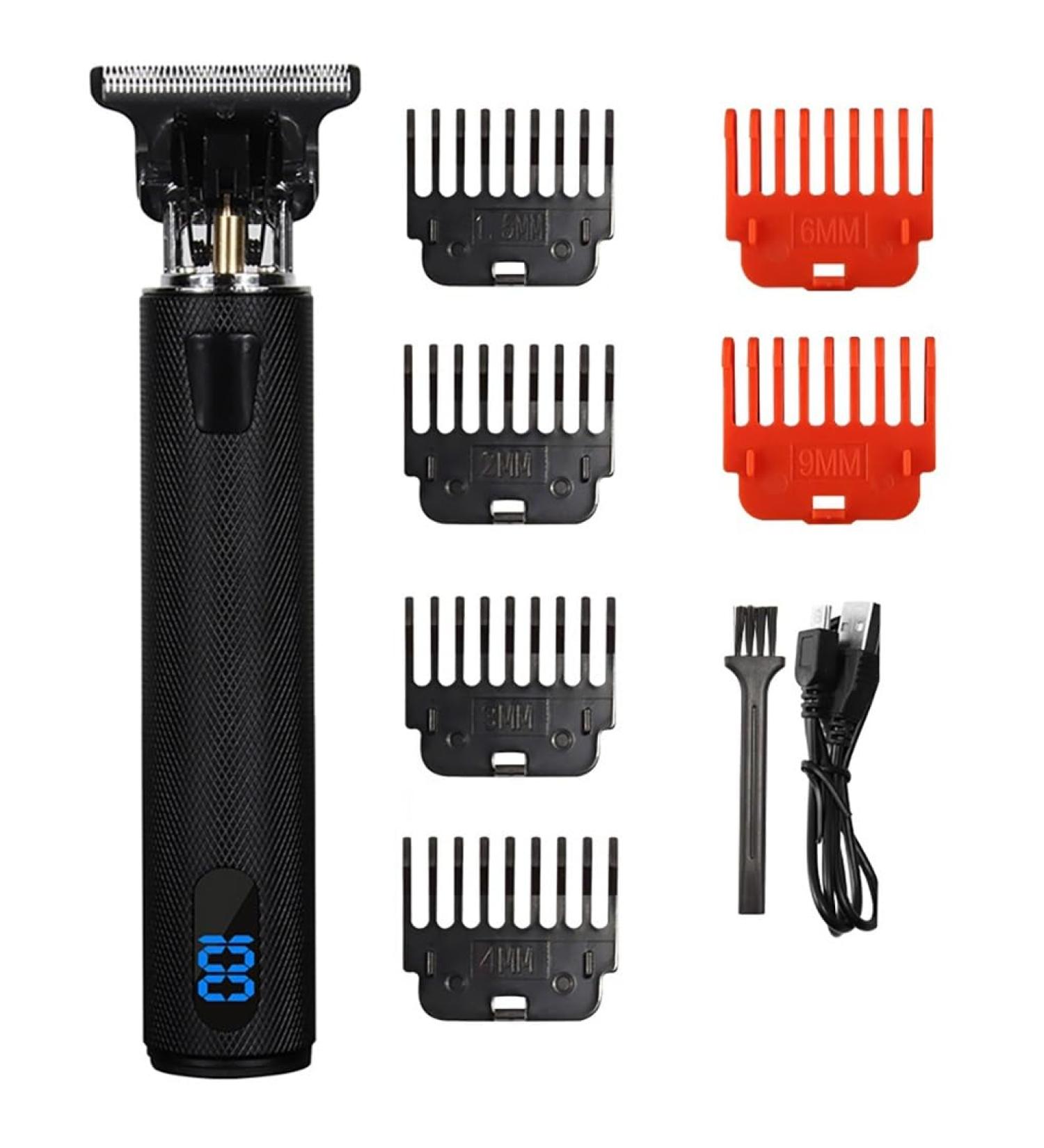 Professional Hair Clippers for Men - Electric Blade LCD Display Oil Head & Carving Razor - International Shipping Available - Buy Online on GoSupps.com