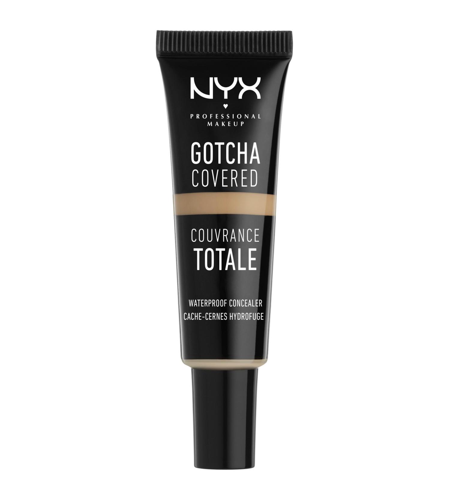 NYX Professional Makeup Gotcha Covered Concealer No.03 Beige 0.27 Fl Oz - Full Coverage Concealer for Flawless Skin | Pack of 1 - Buy Online on GoSupps.com