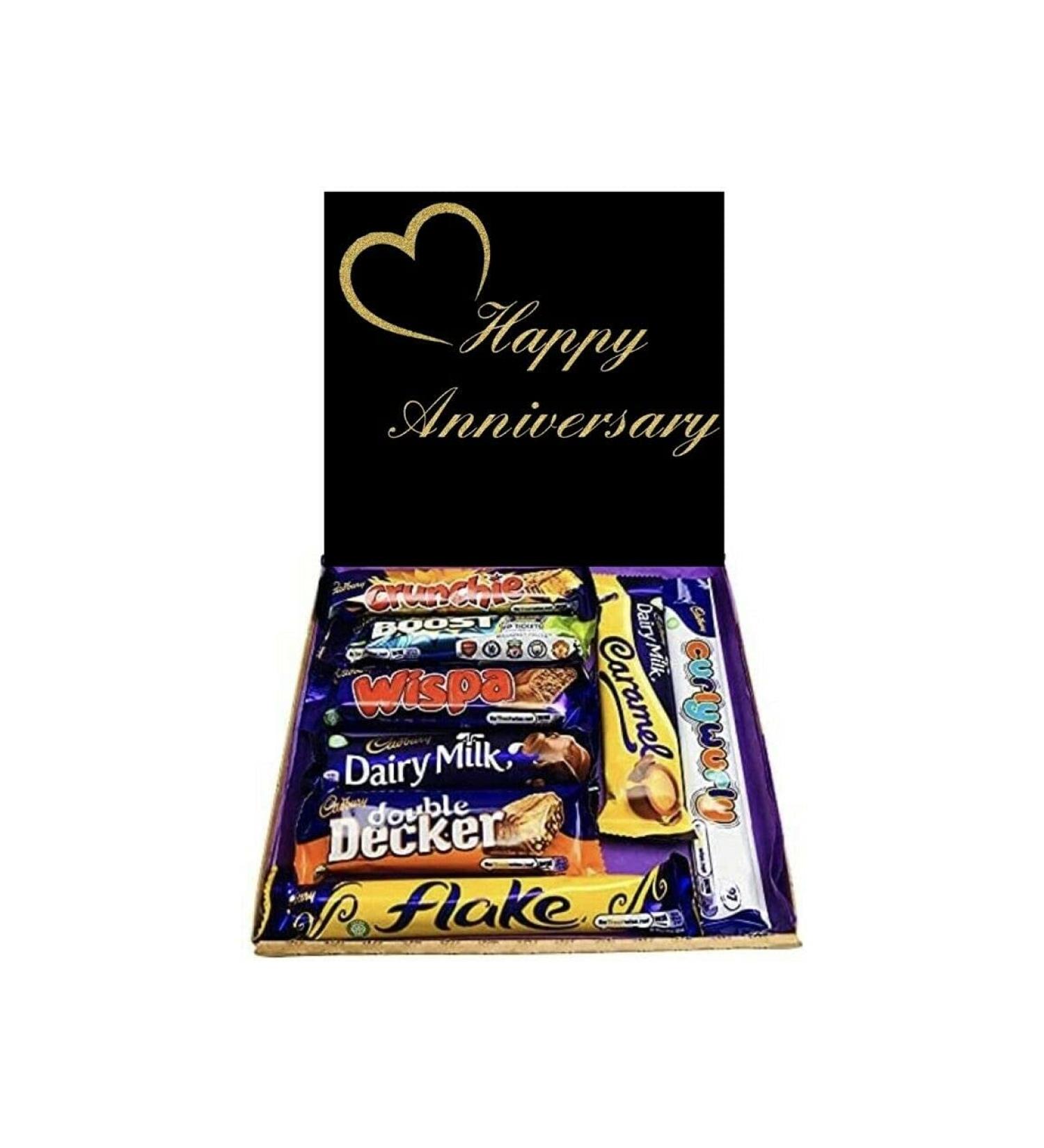 Cadburys Happy Anniversary Chocolates Gift Present Cadbury s Hamper Sweet Box - Buy Online on GoSupps.com